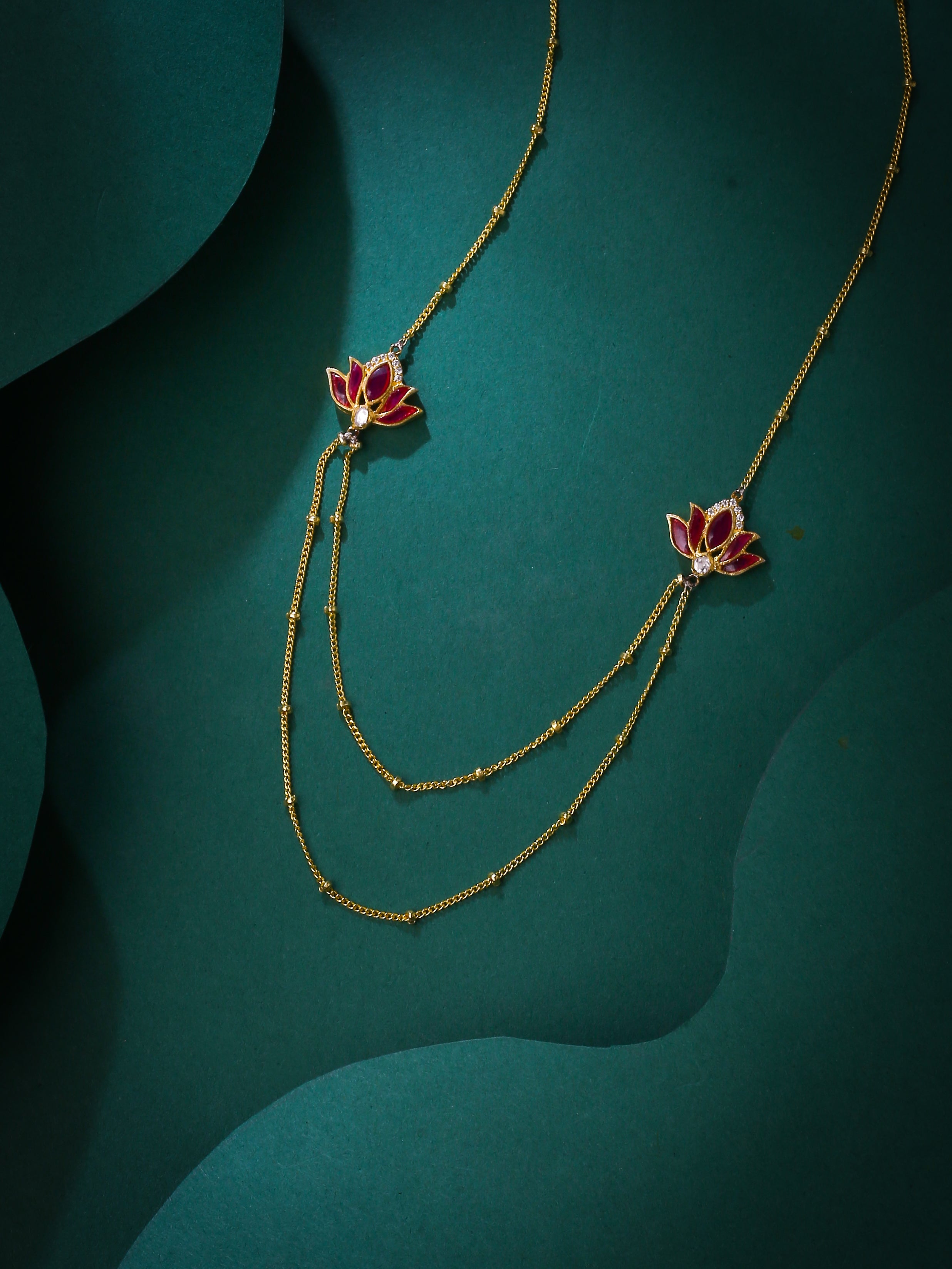 Graceful Blossom Serenity Necklace