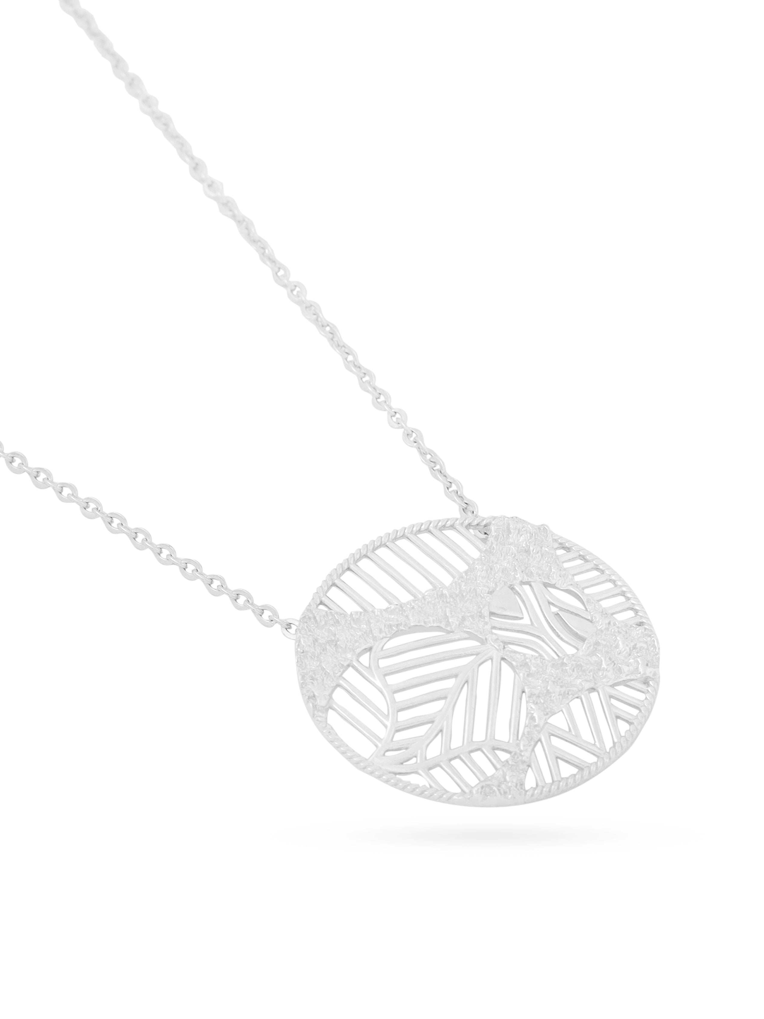 925 Silver Geometrical Style Lumina Collection Pendant