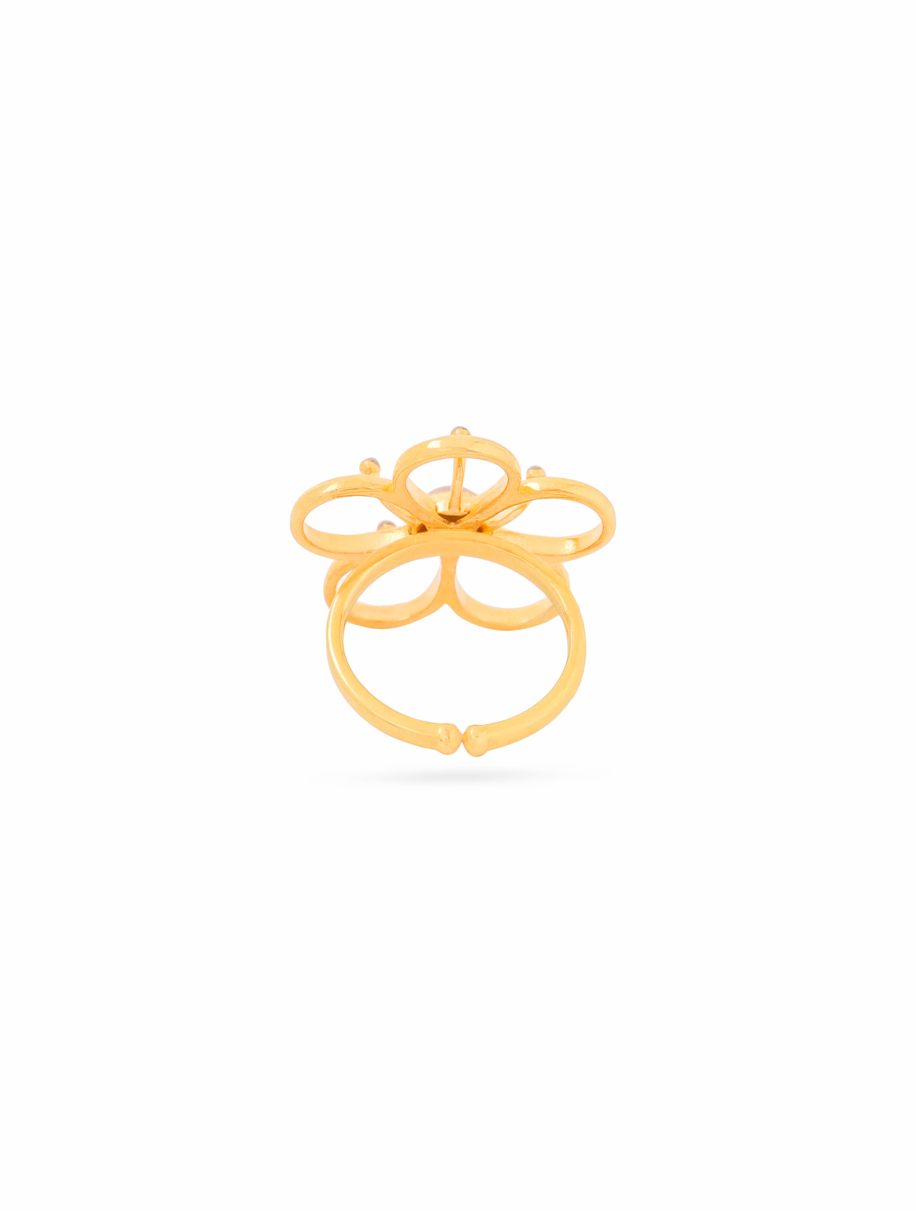 24K Gold Plated Duel-Plated Lumina Collection Ring