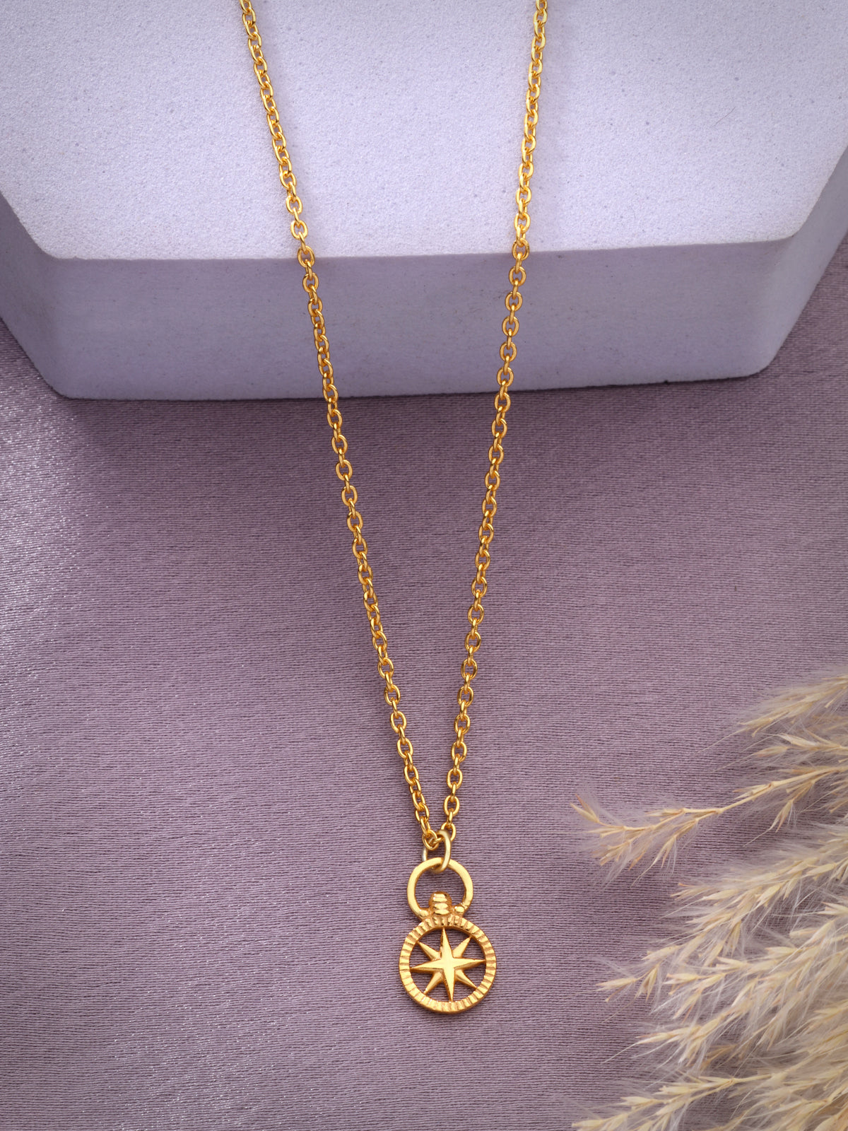 925 Sterling Silver Northern Star Pendant For Women