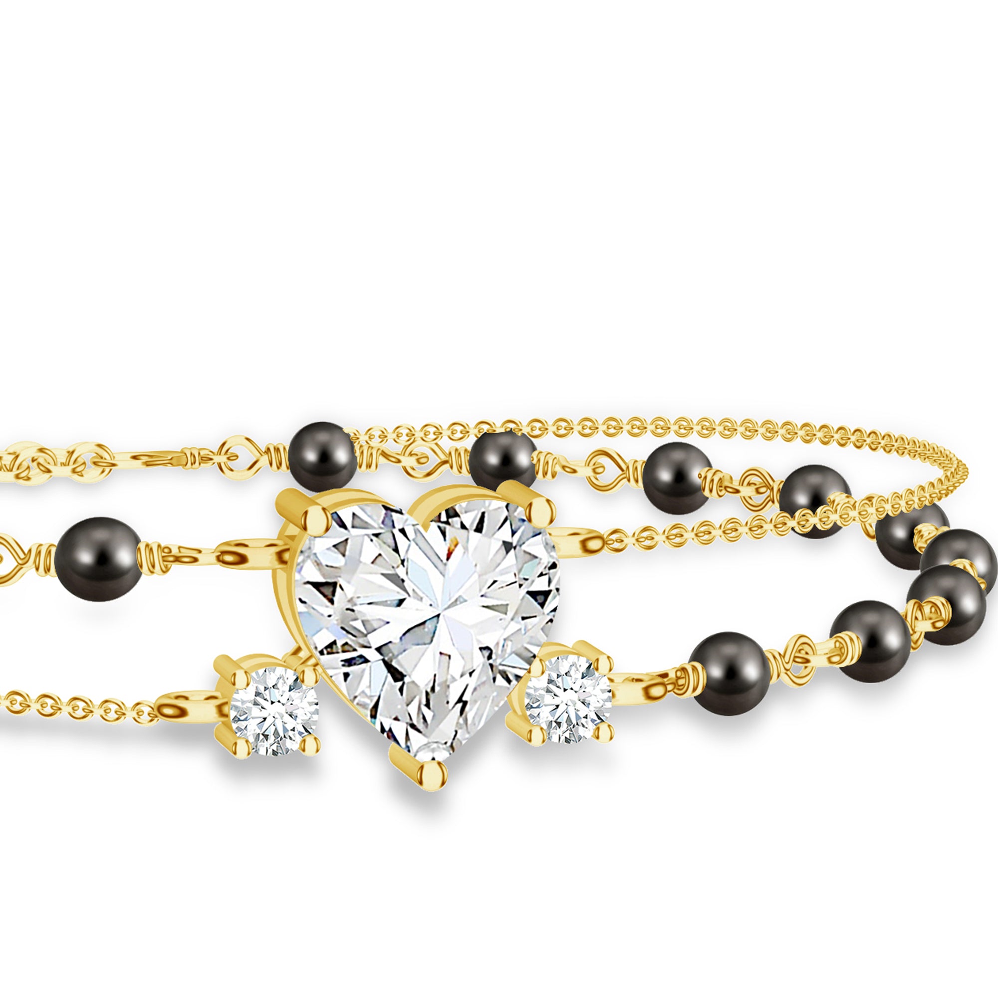 Celestial Charm Karwa Chauth Bracelet: Lunar Elegance