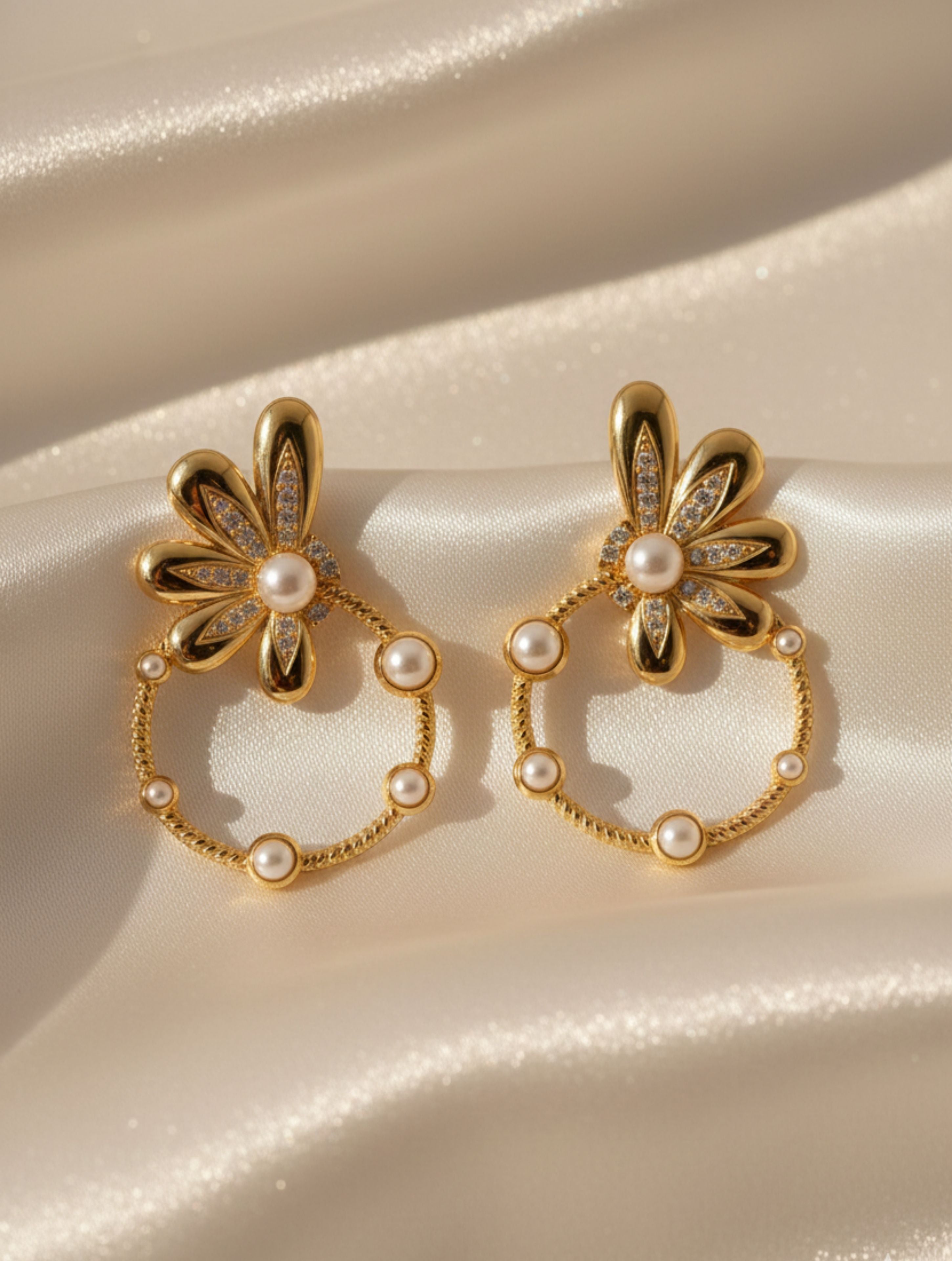 Moissanite Radiant Love of Devotion 925 Sterling Silver Earrings For Women