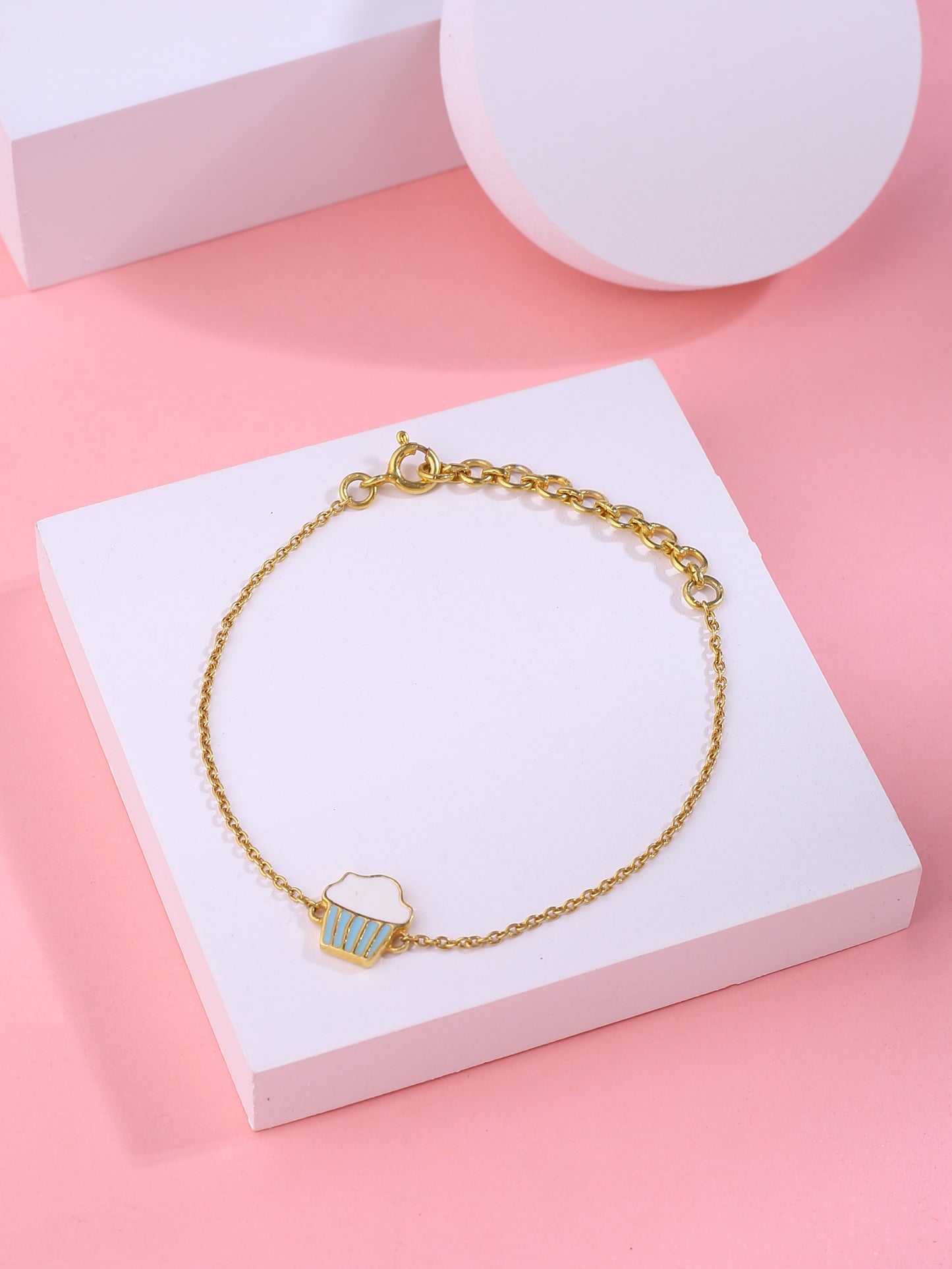 Whimsical Delights: Cupcake Bracelet