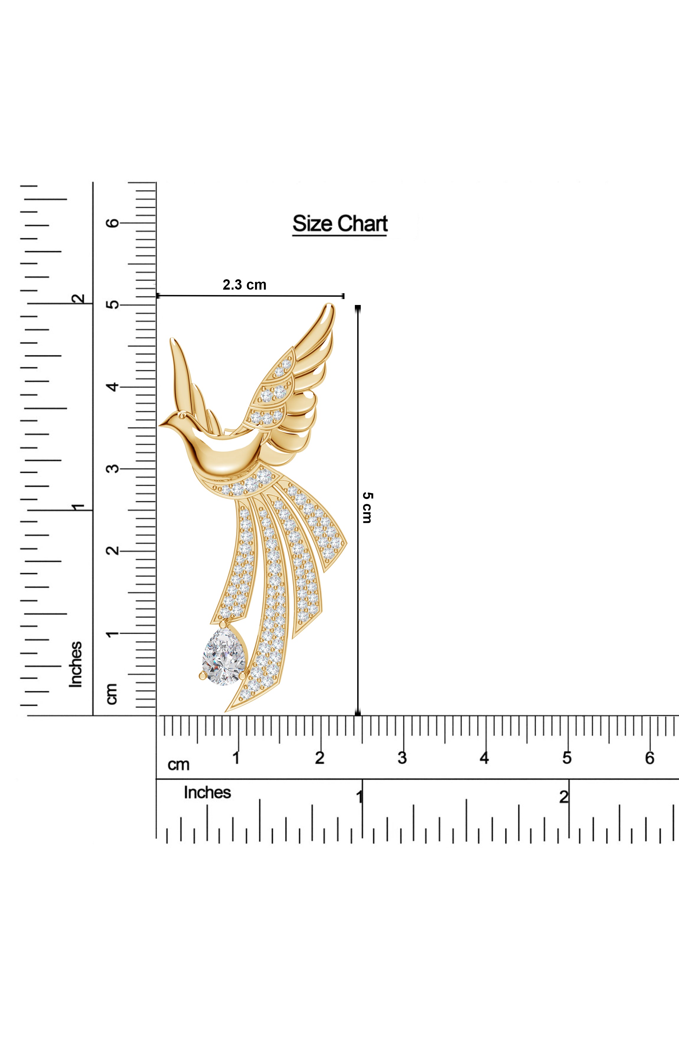 Sterling Silver Scattering Dove Earrings with Moissanites