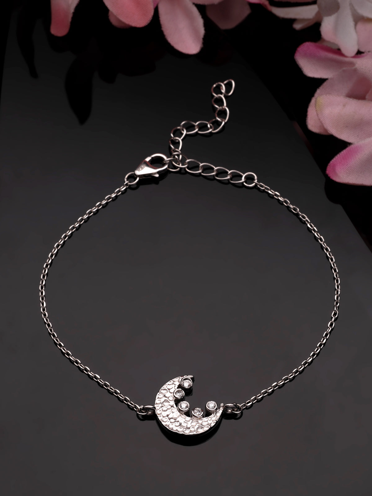 Moon Crater Beaded Bracelet