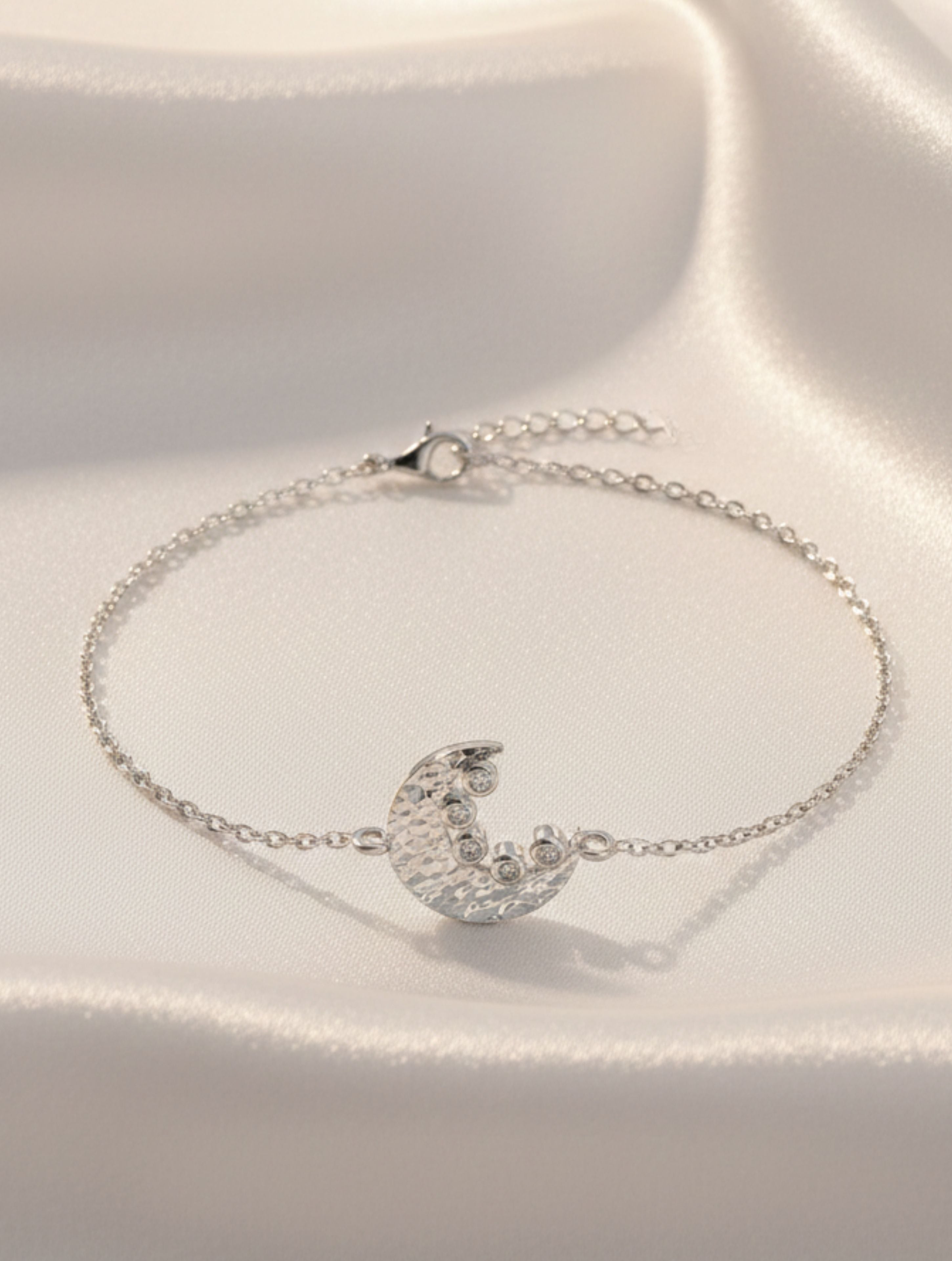 Moon Crater Beaded Bracelet