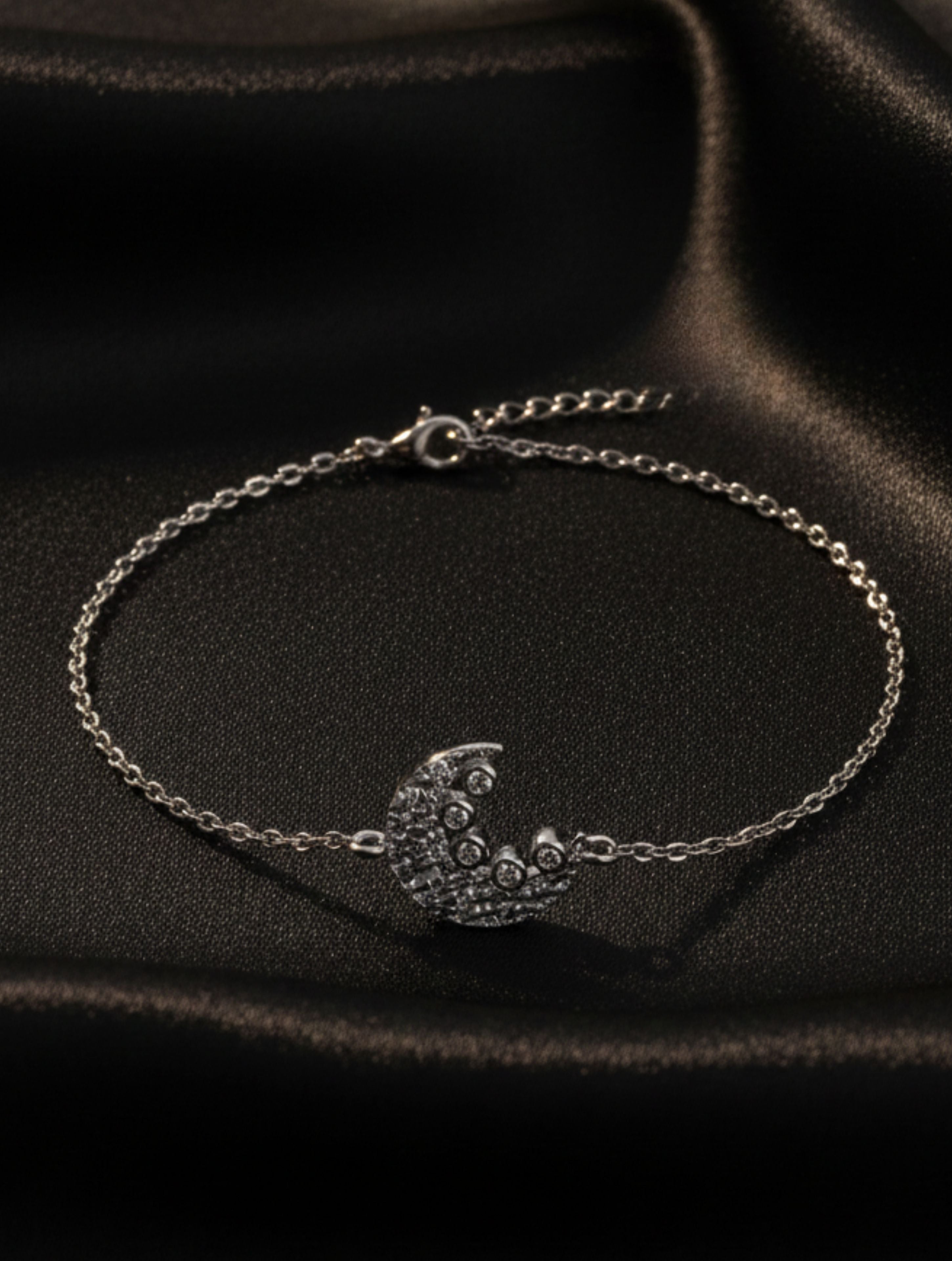 Moon Crater Beaded Bracelet