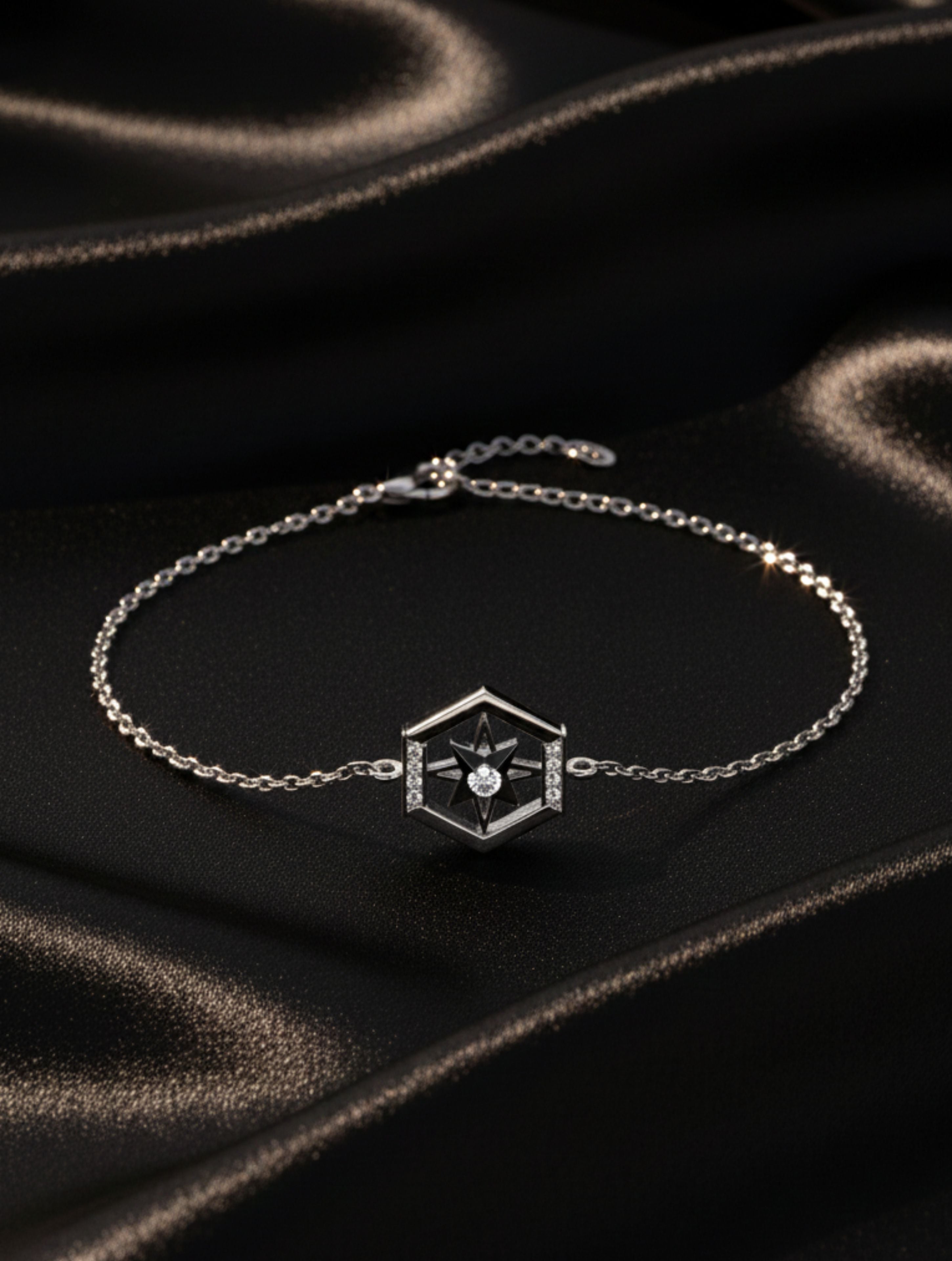 Geometrical Star Bracelet