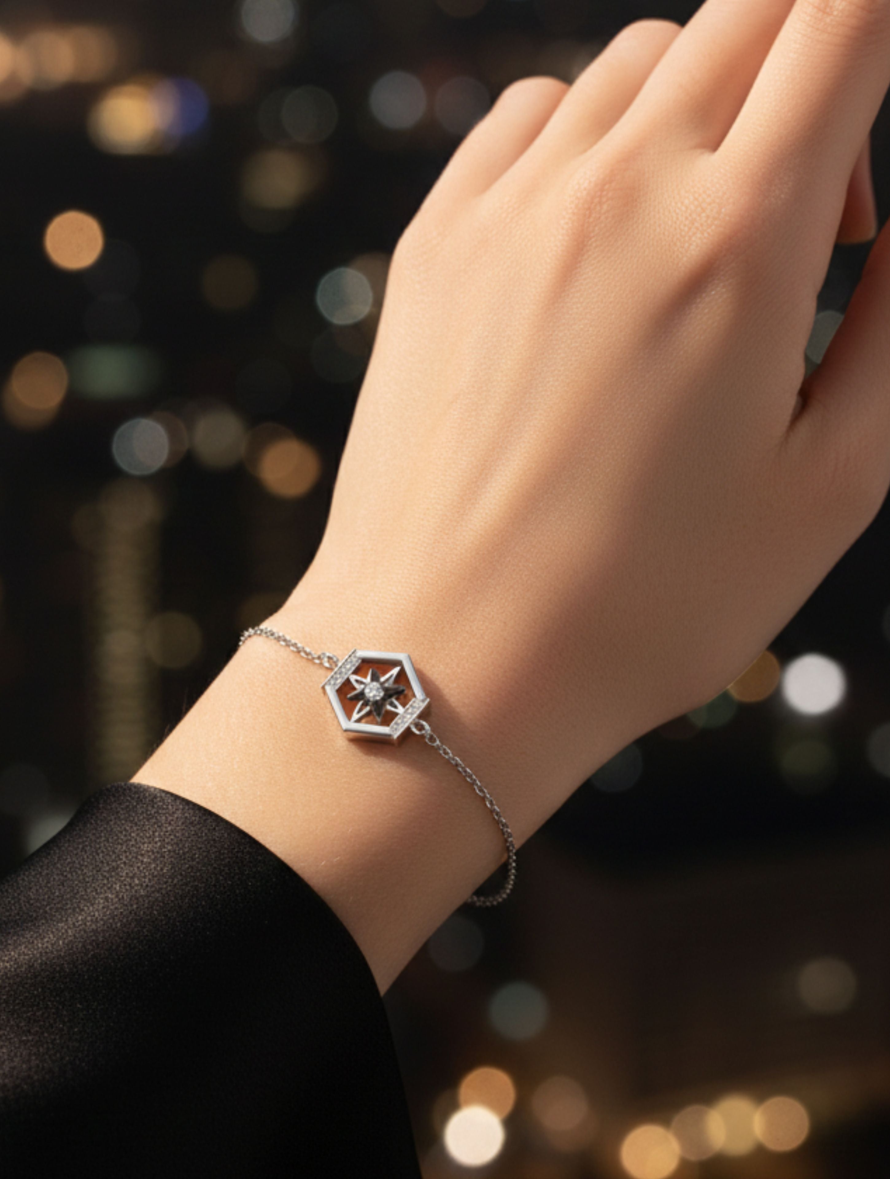 Geometrical Star Bracelet