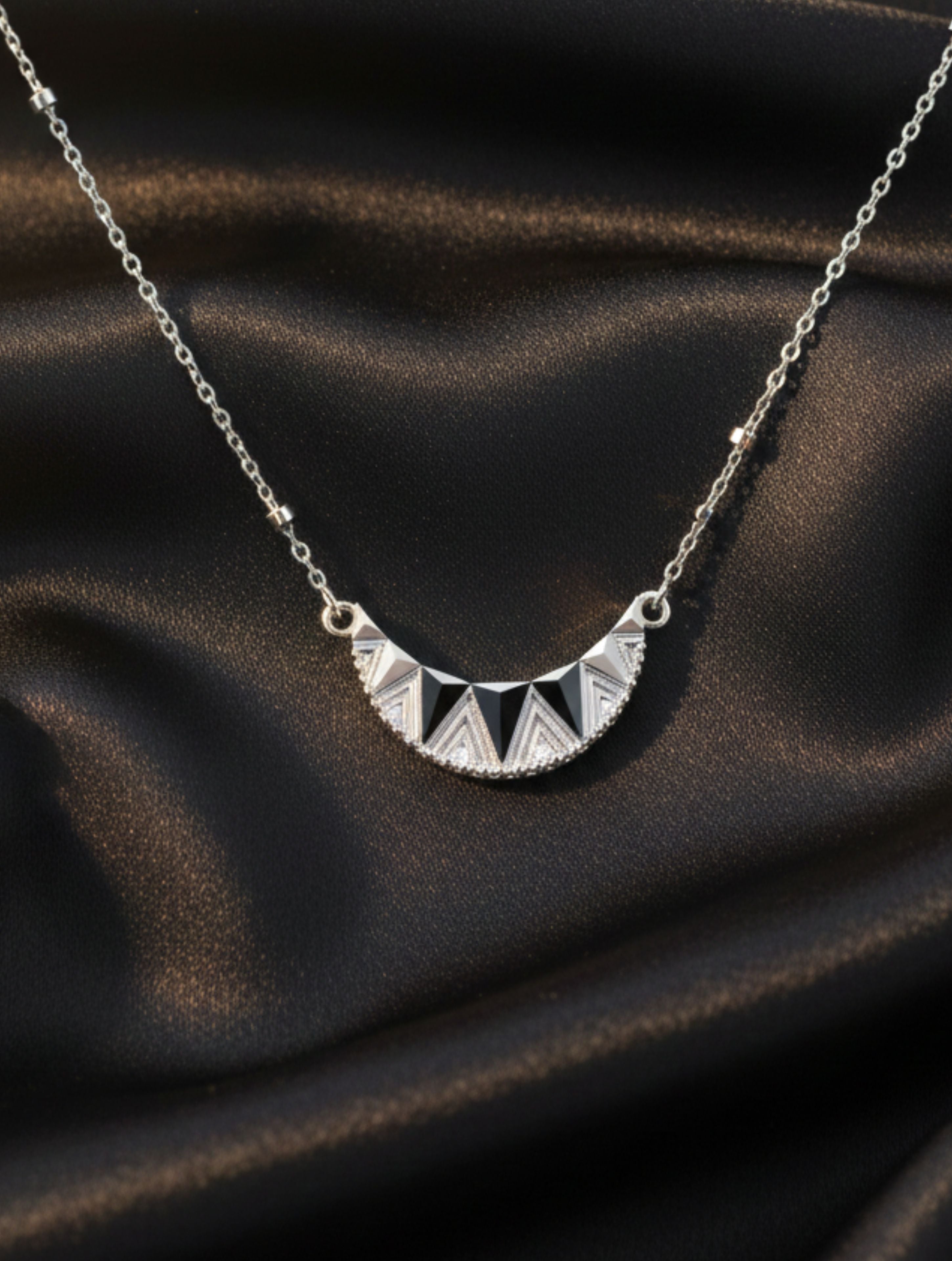 Mooned Chain Pendant