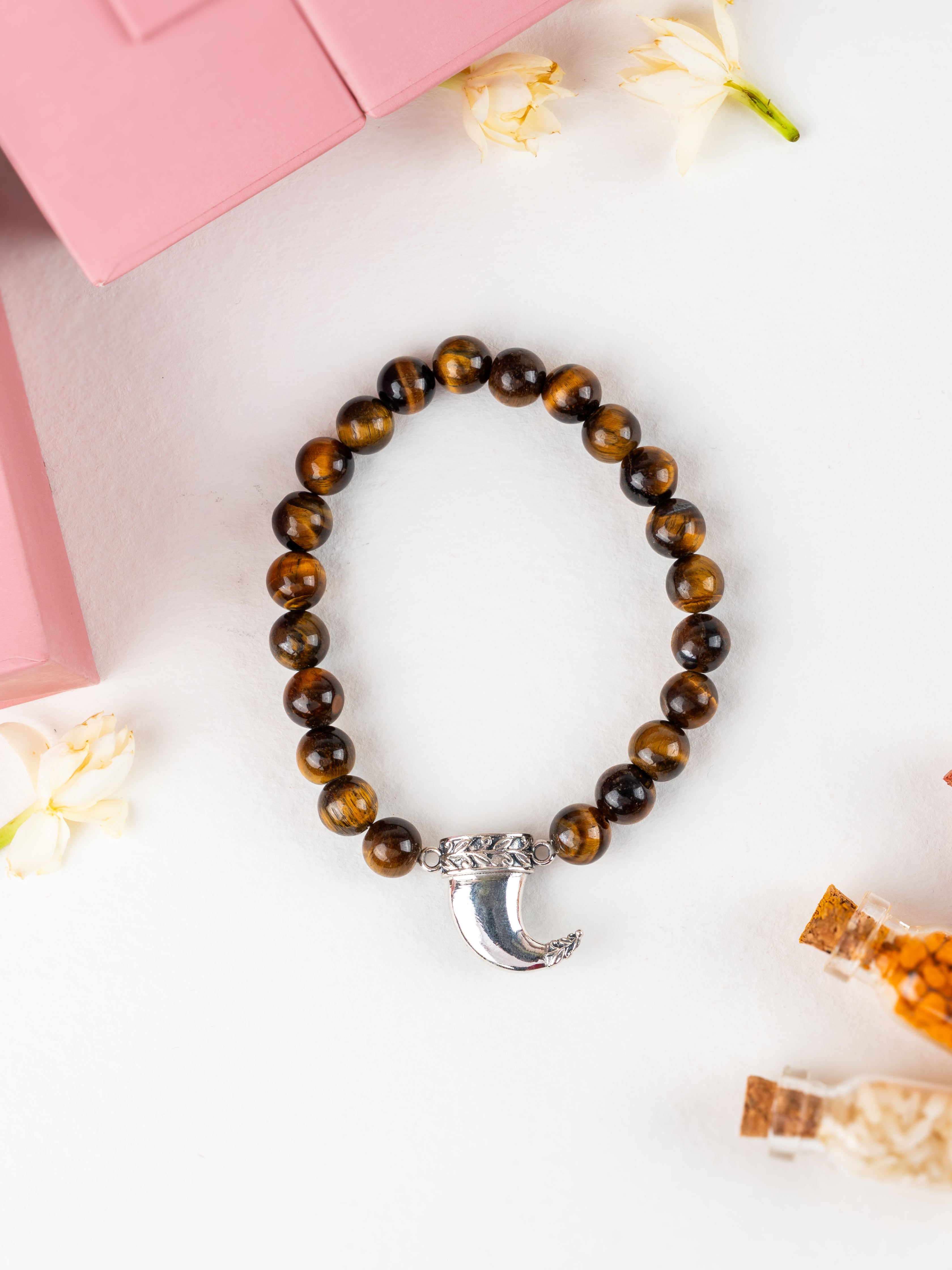 Sterling Silver Feroscious Tiger Bracelet Bracelet For Men