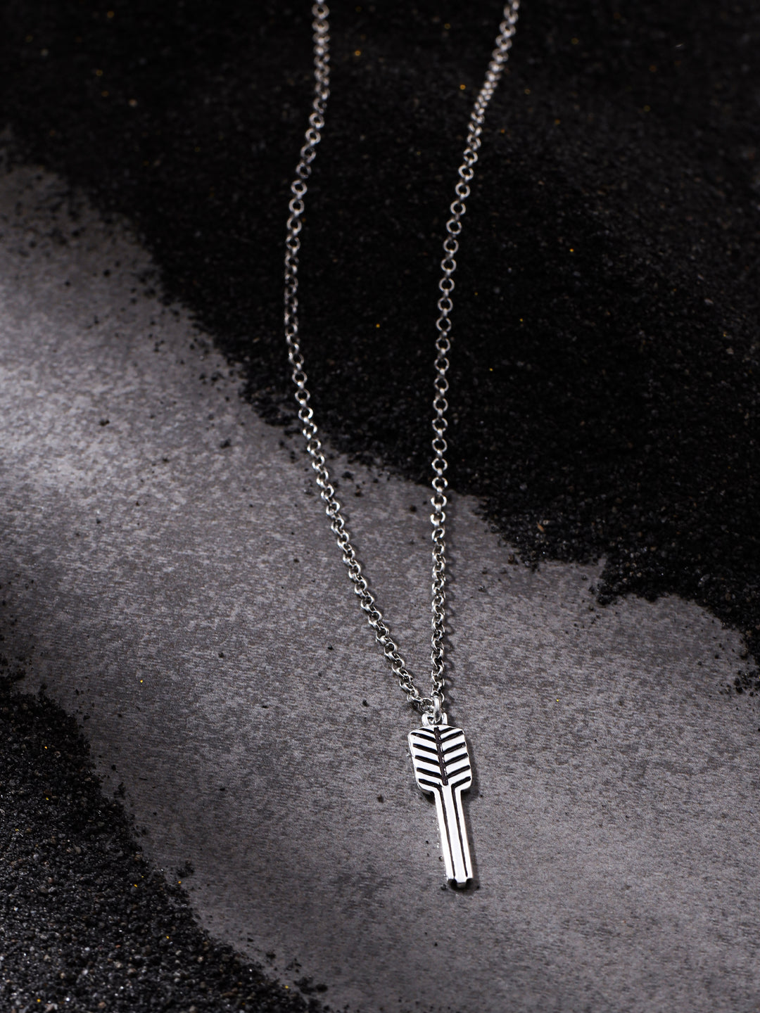 Key Pendant Symbol of Success 925 Sterling Silver Pendant For Men