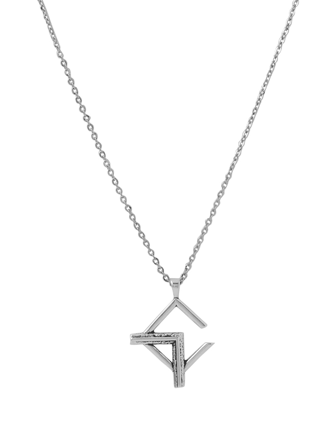 Veritas pendant with chain