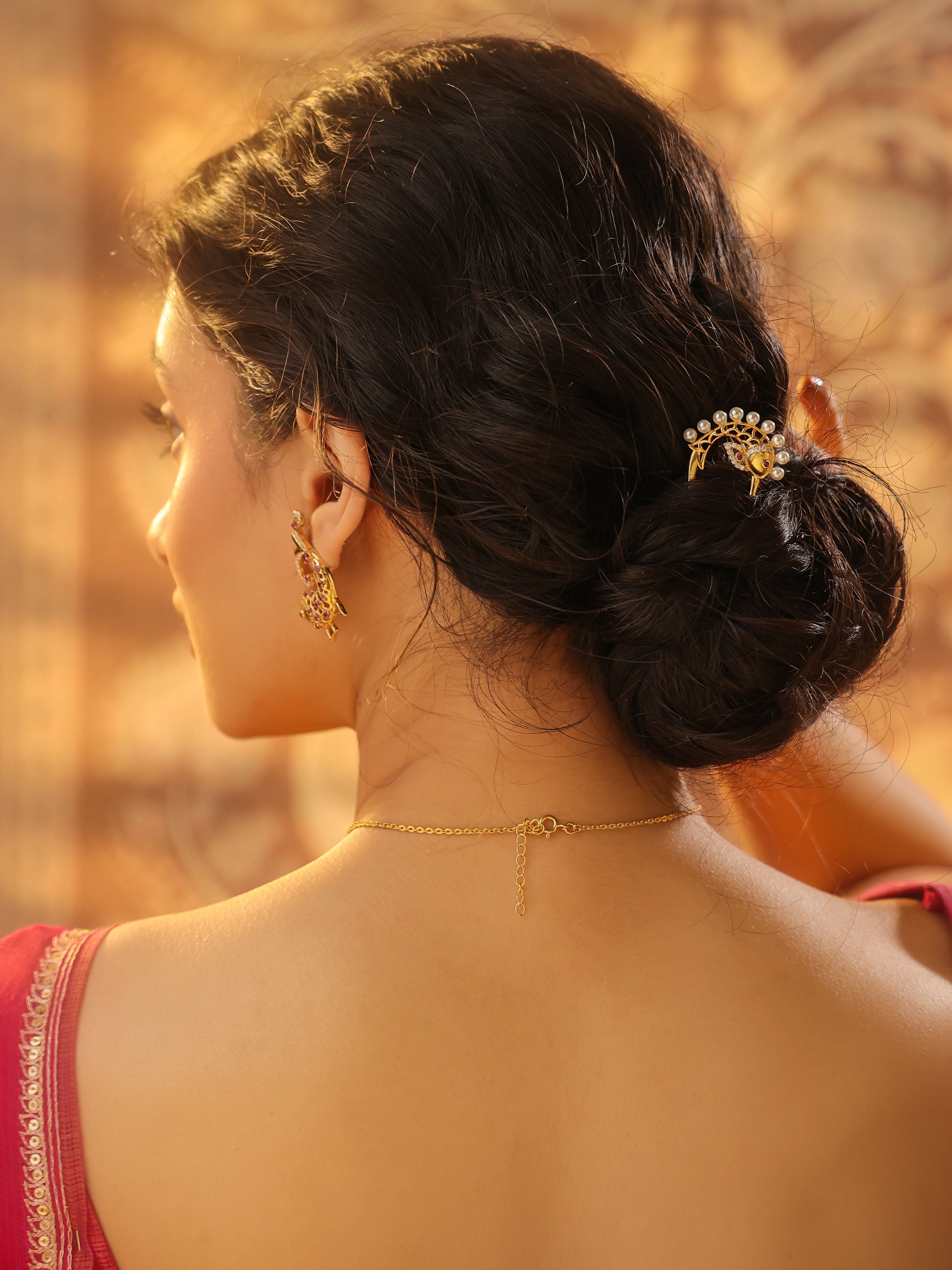 Durga Filigree Hair Accessory - Aadhira Collection