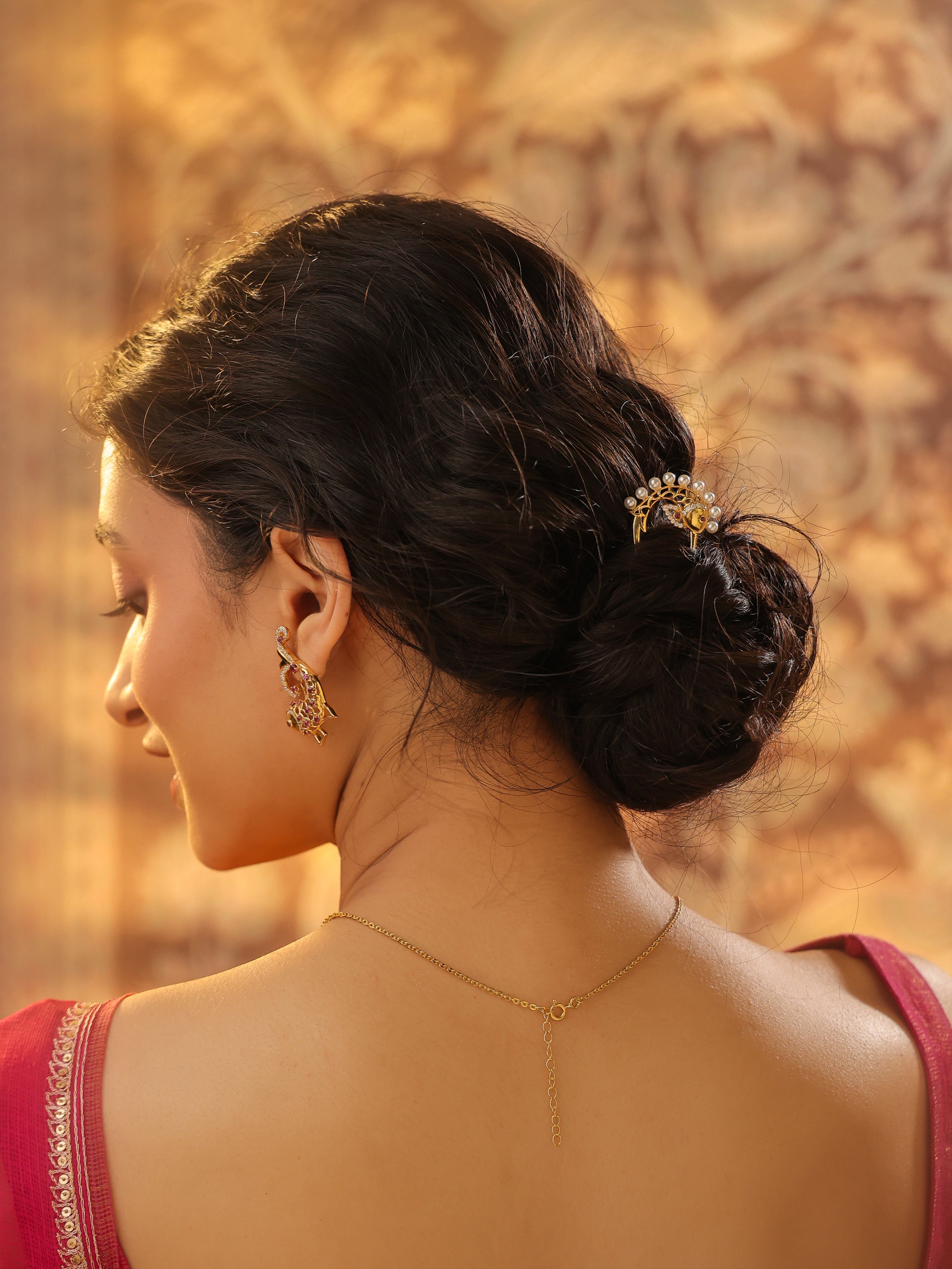 Durga Filigree Hair Accessory - Aadhira Collection