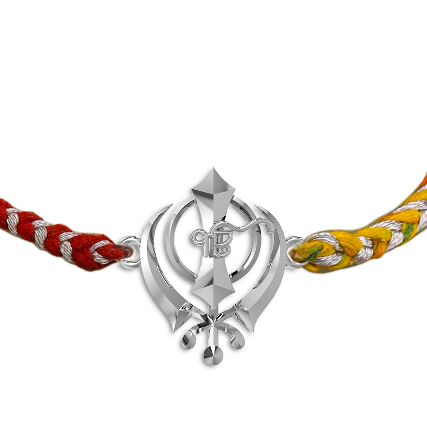 Ik Onkar Symbol Silver Rakhi