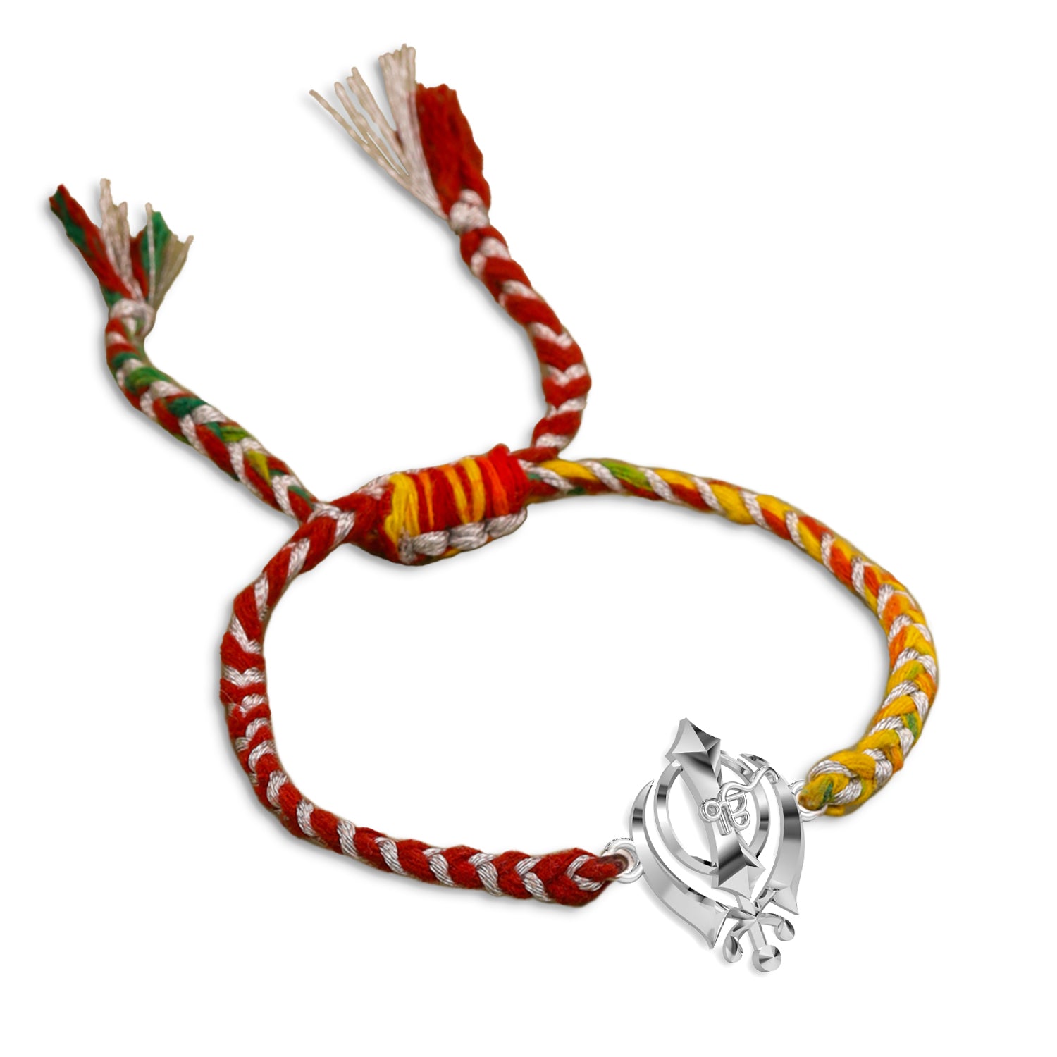 Ik Onkar Symbol Silver Rakhi