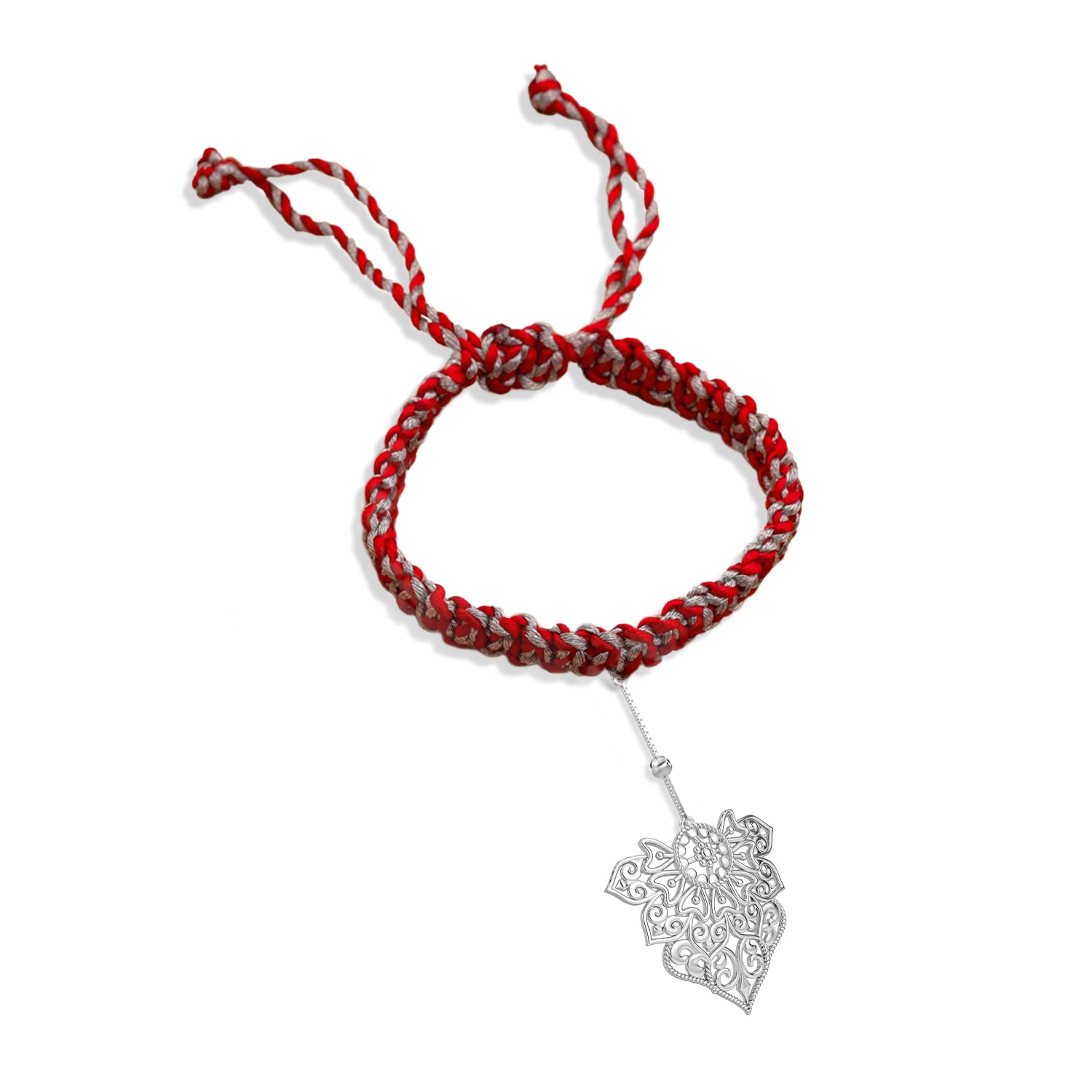 Modern Odisha Filigree Lumba Silver Rakhi