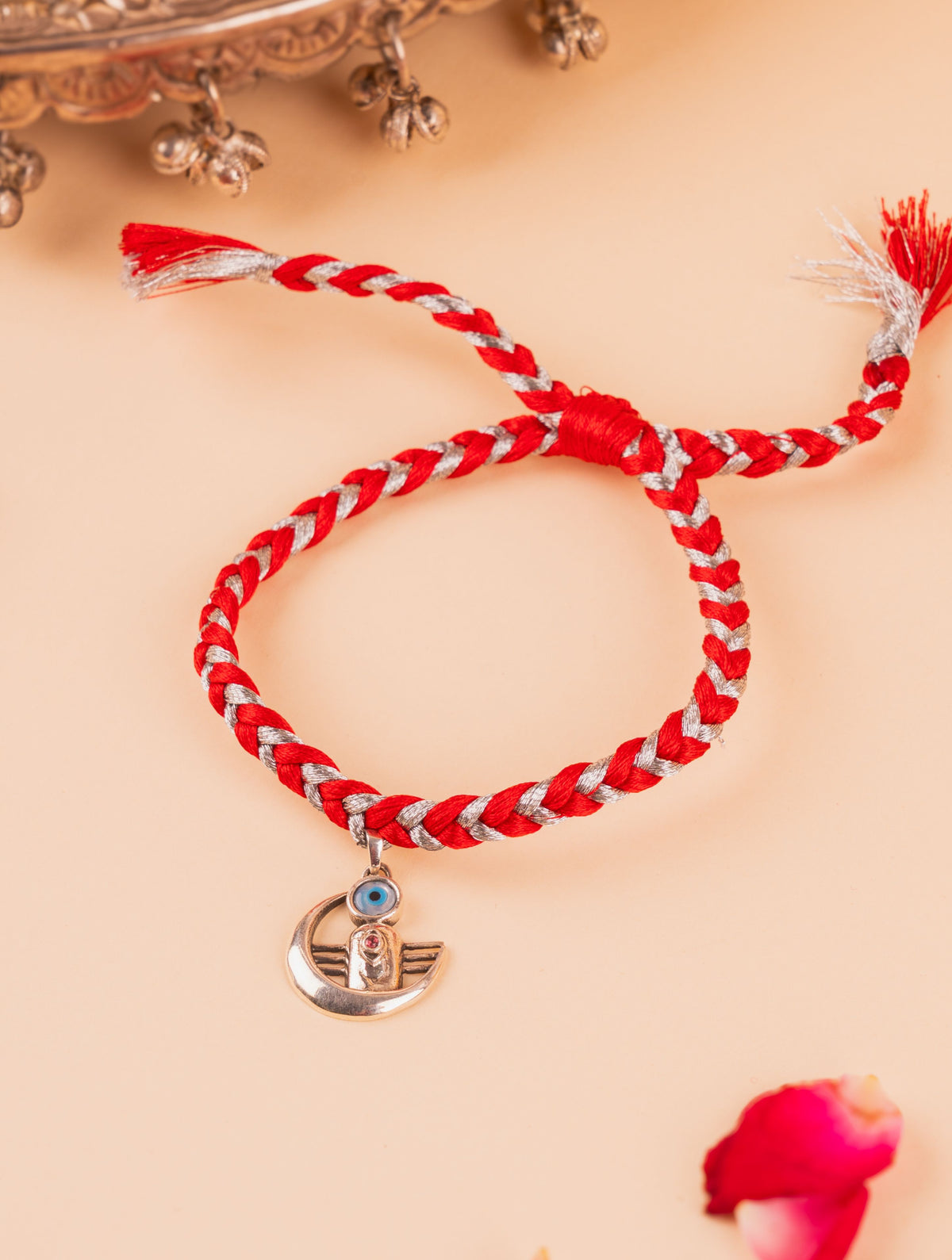 Buy Now Sterling Silver Shiva Evil Eye Rakhi