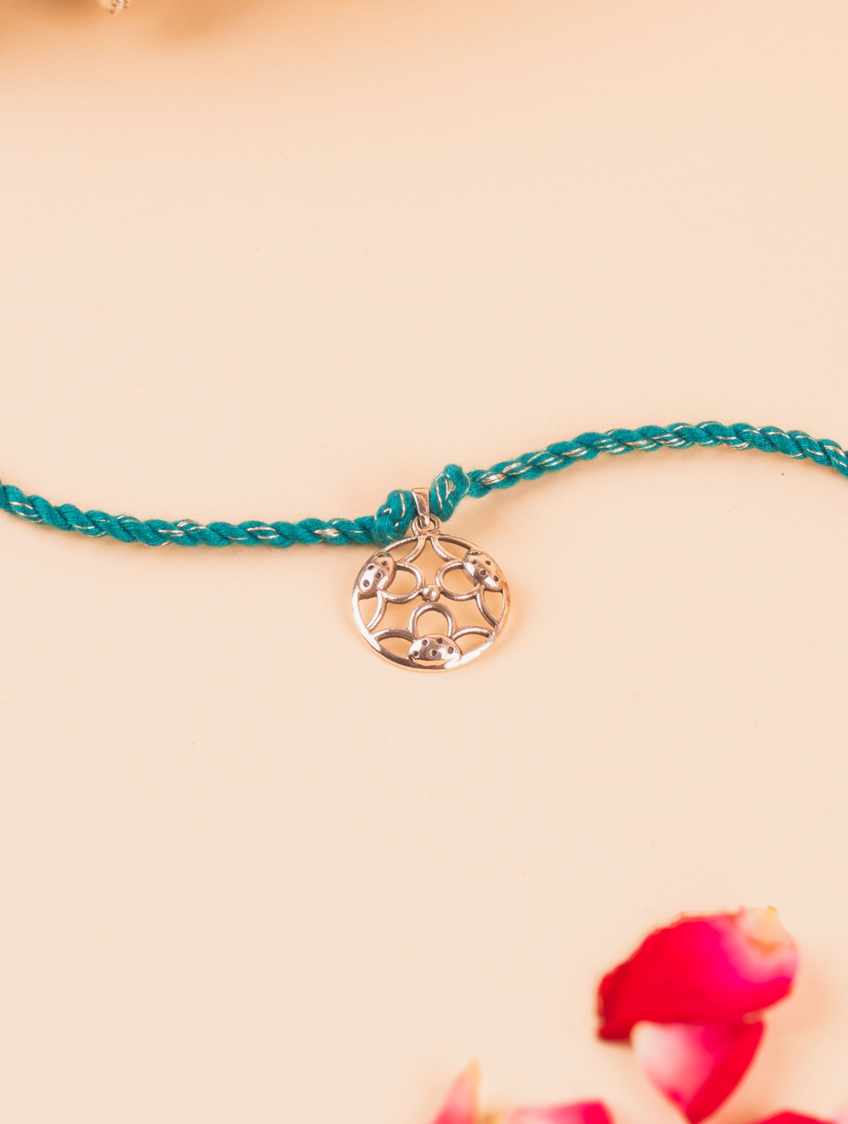 Silver Cookie Rakhi