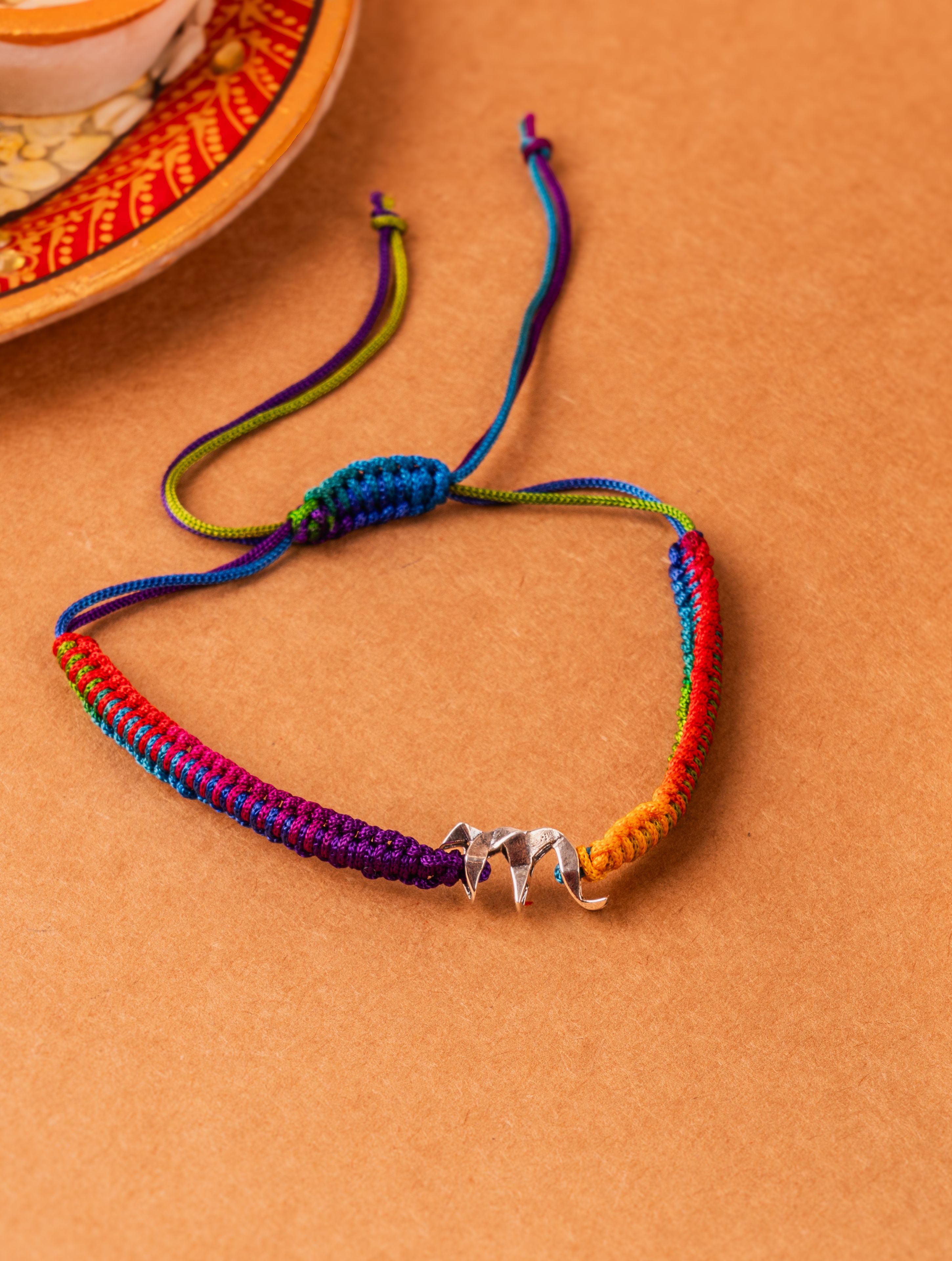 Silver Scorpio Rakhi
