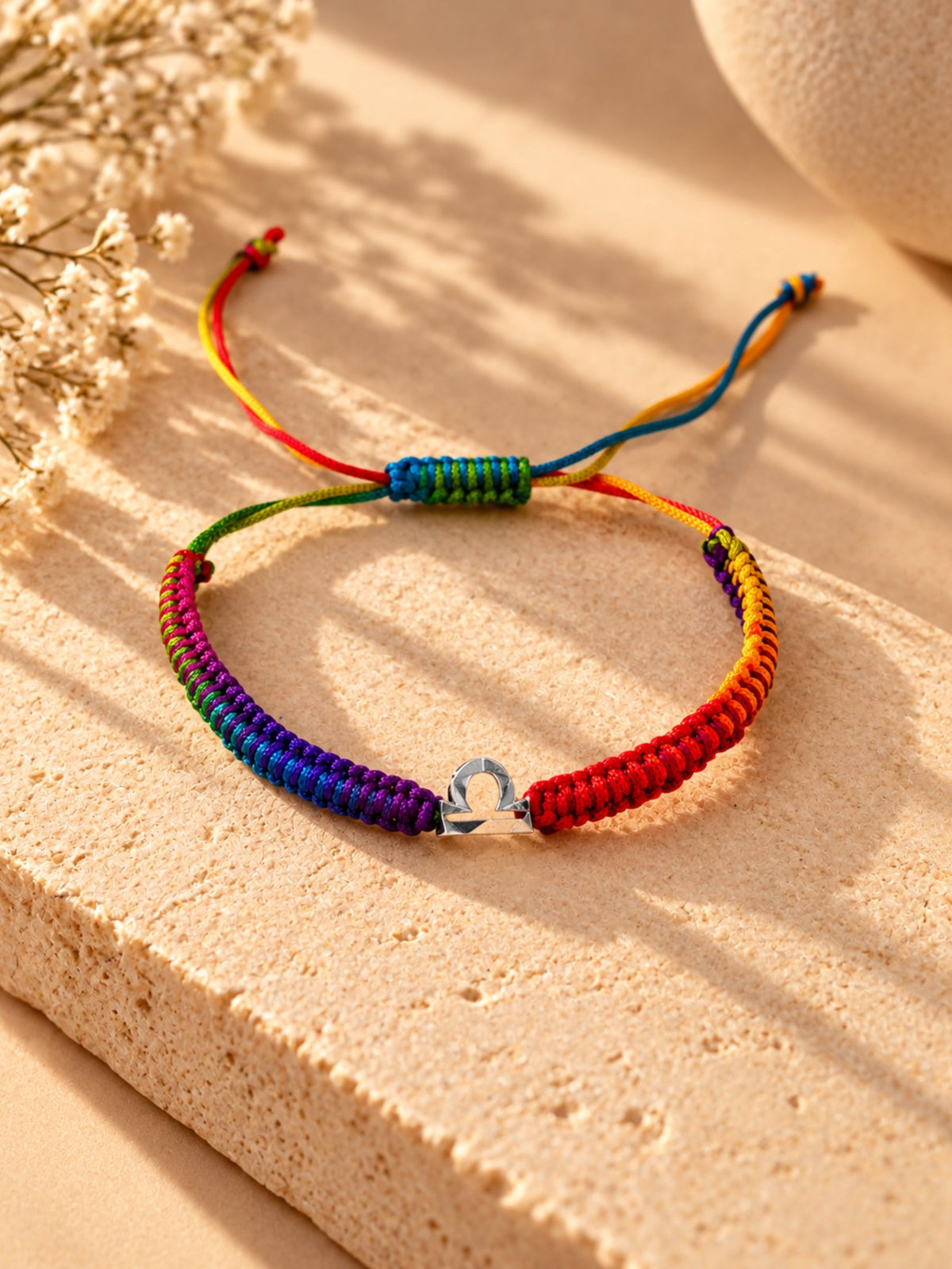 Silver Libra Bracelet For Men