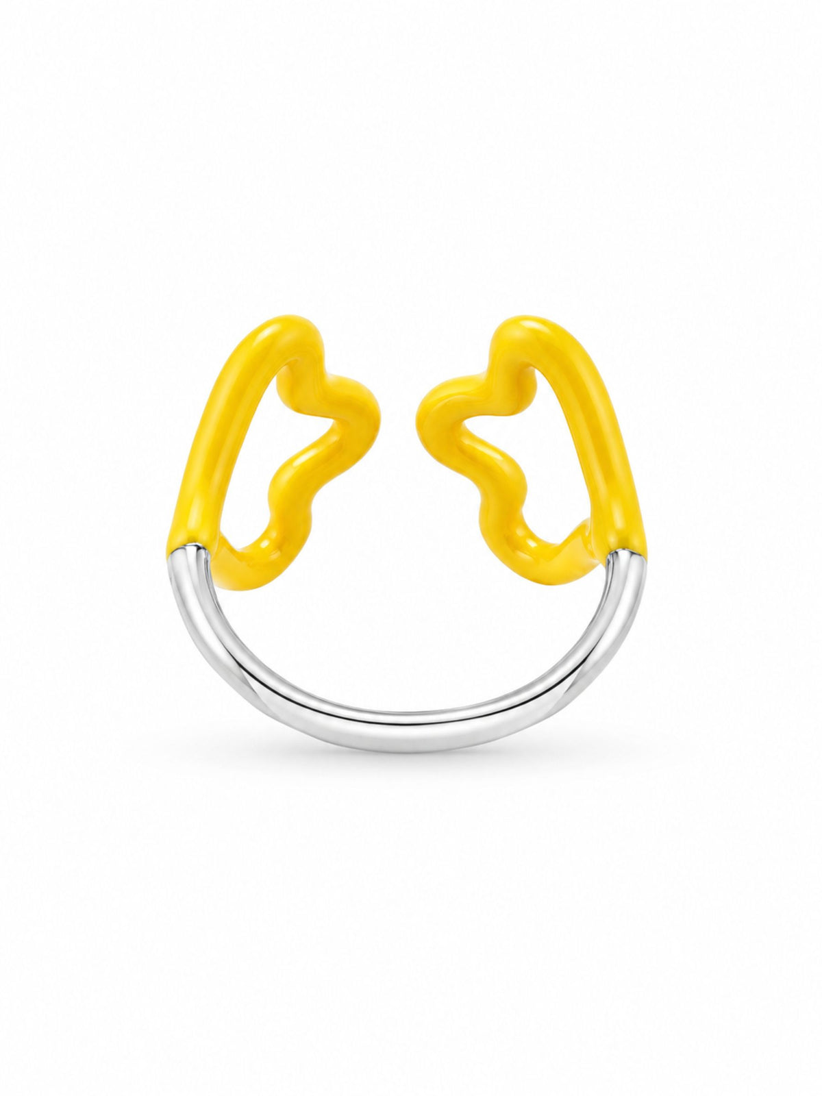 Verstellbarer Ring aus 925er Silber „Sunset Bloom“ aus der Corolla-Kollektion