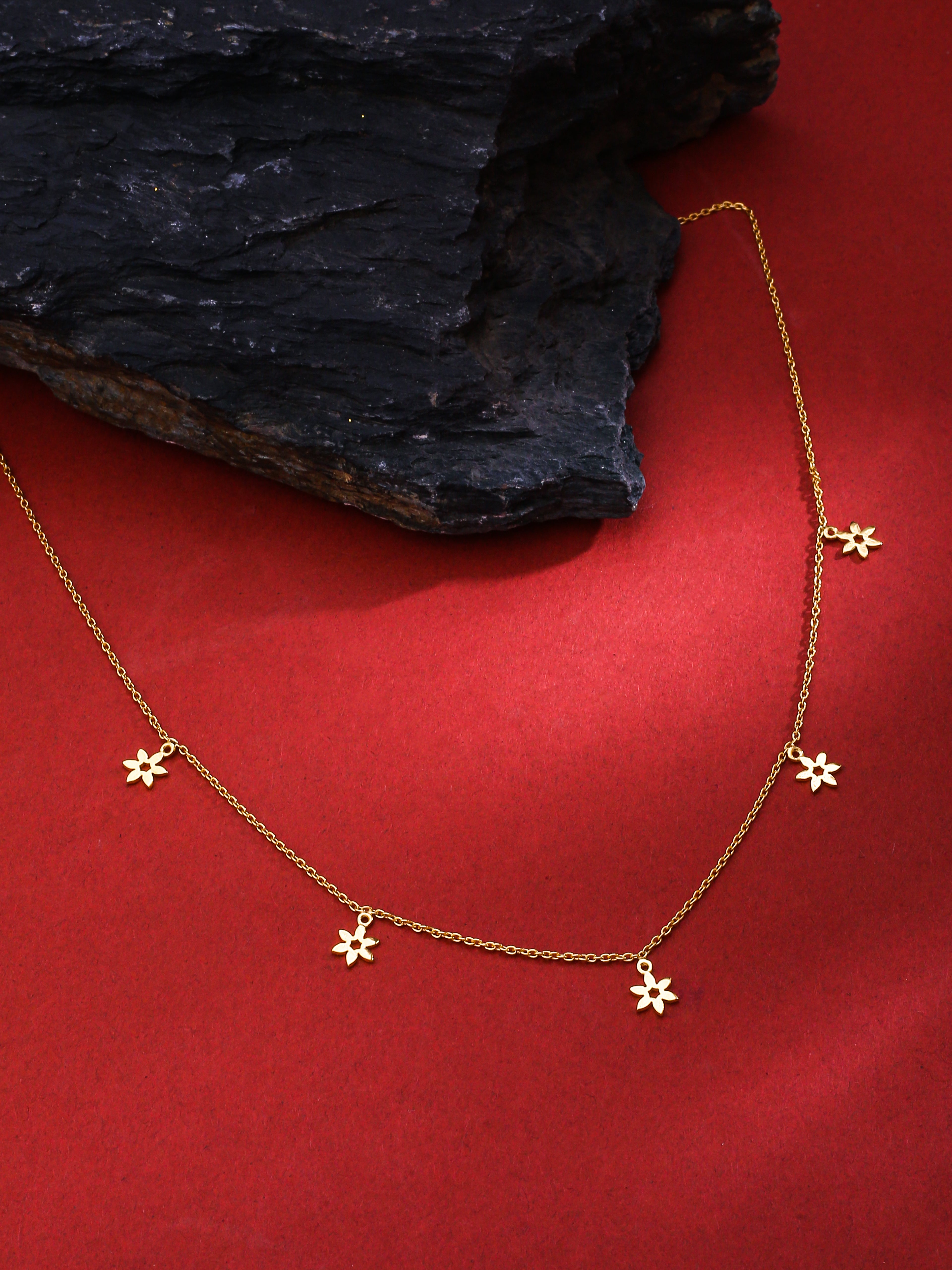 24K Gold Plating Love and Nature Elysian Collection Necklace