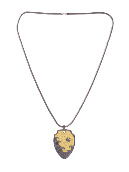 Aerion: The Avian Shield silver pendant with chain