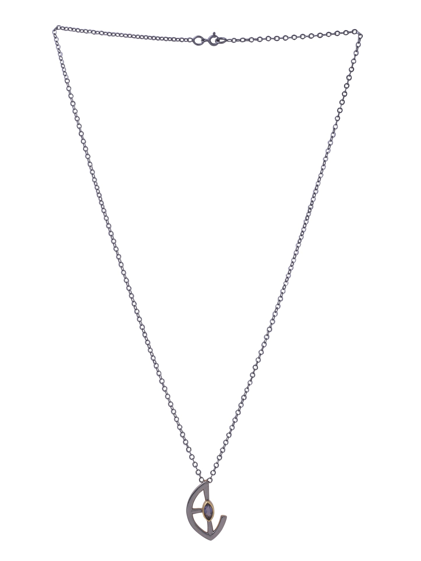 Aetherion: The Vanguard Emblem pendant with chain