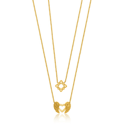 Amore Ailes Necklace - Valentine Edition