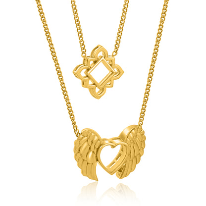 Amore Ailes Necklace - Valentine Edition