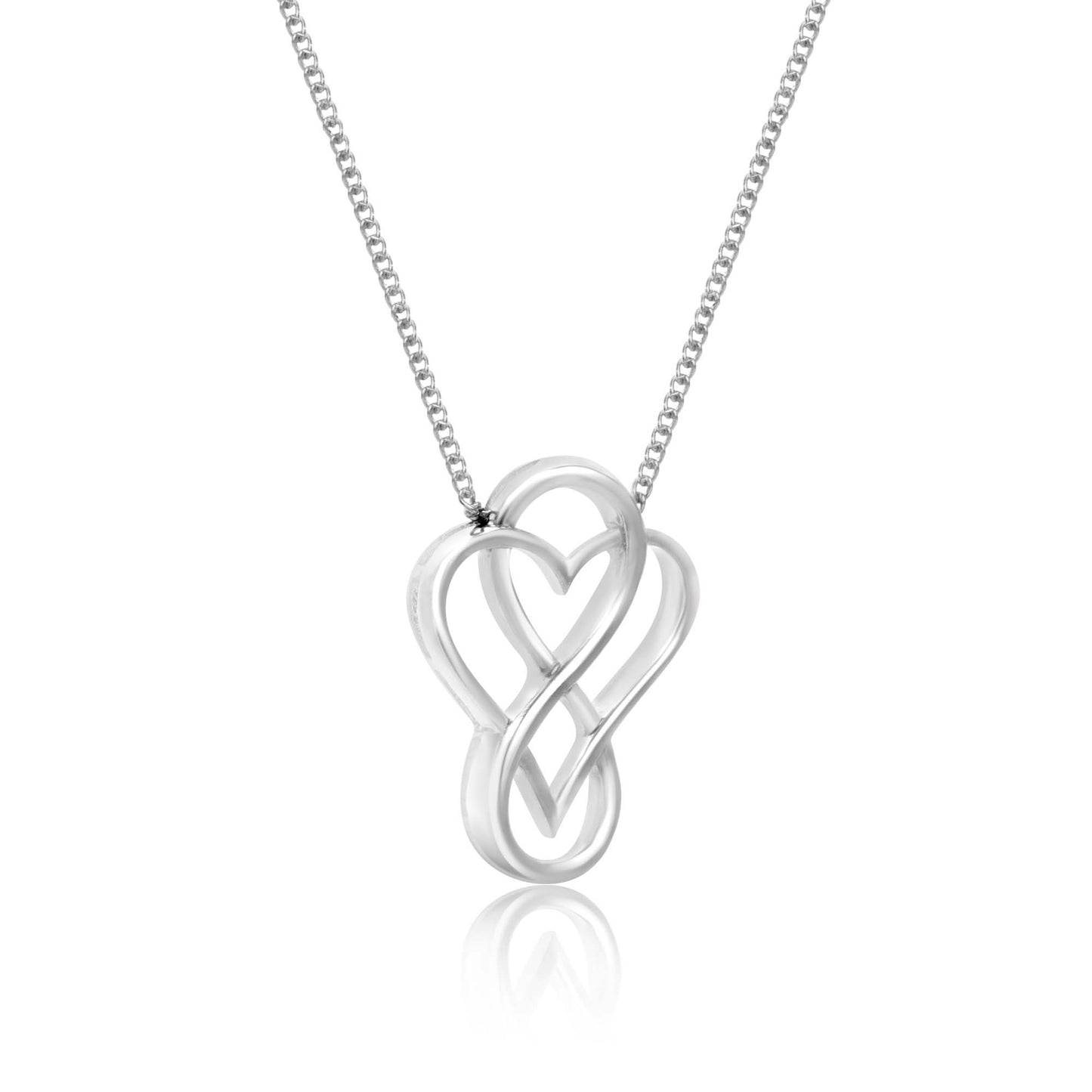 Heart Infinity Pendant - Valentine Edition
