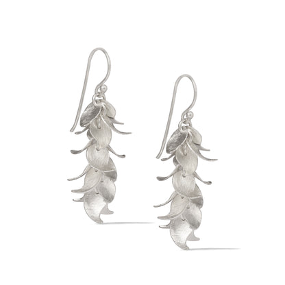 Silver Drop Hanging Earrings