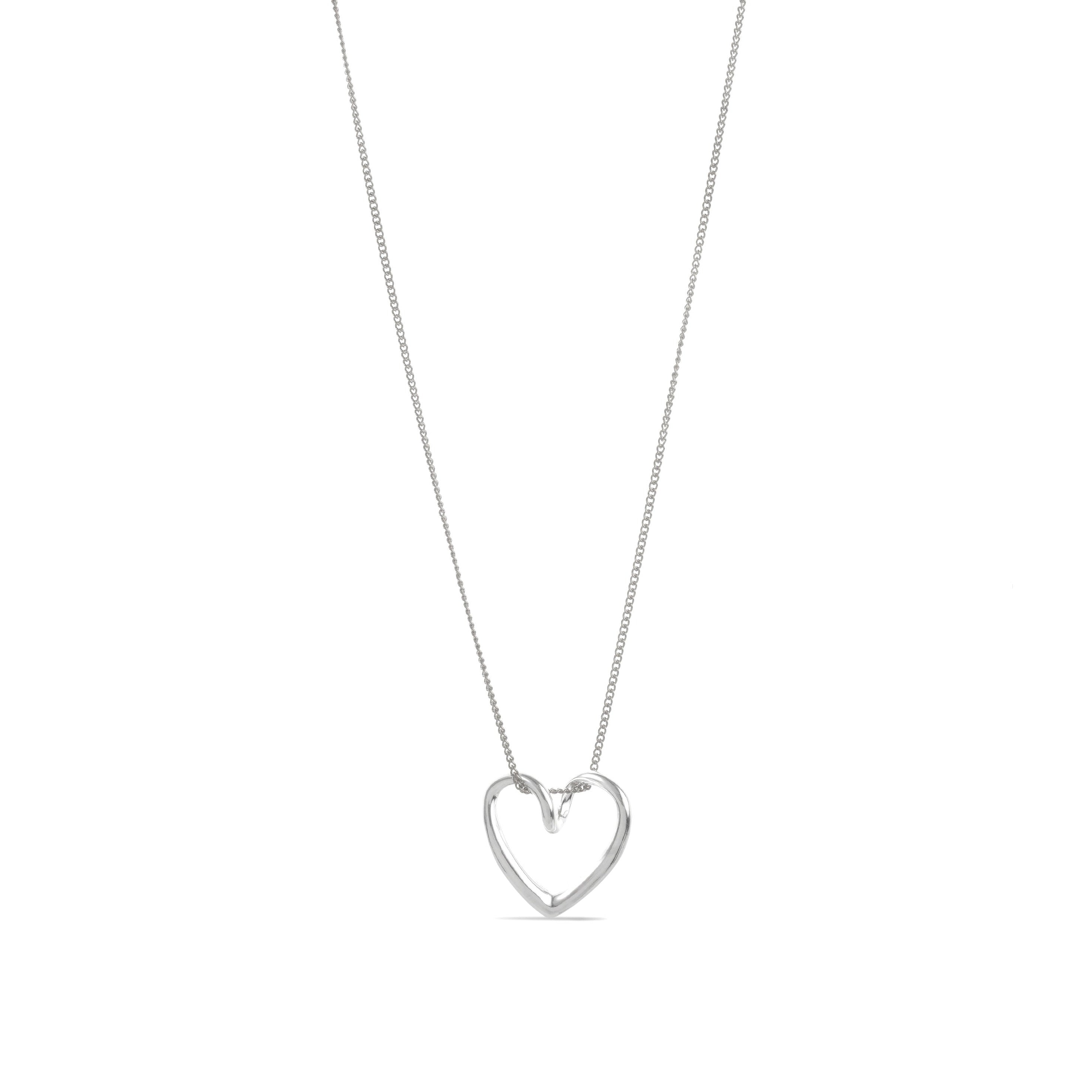 Minimal Heart Pendant - Valentine Edition.