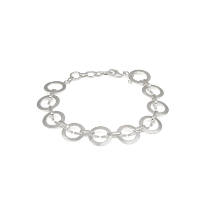 Connected Circular Ring Bracelet