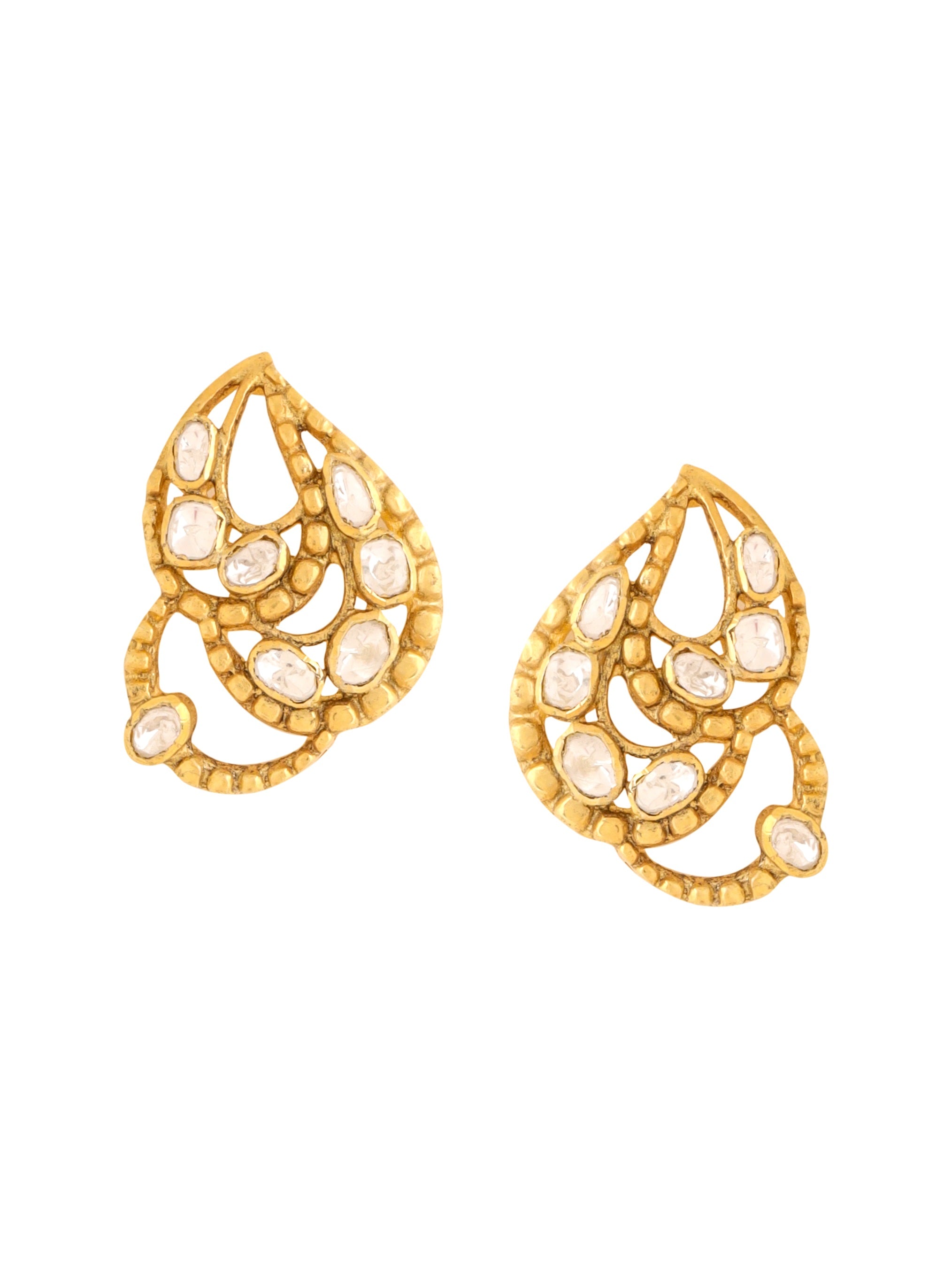 Fusion Polki Earrings