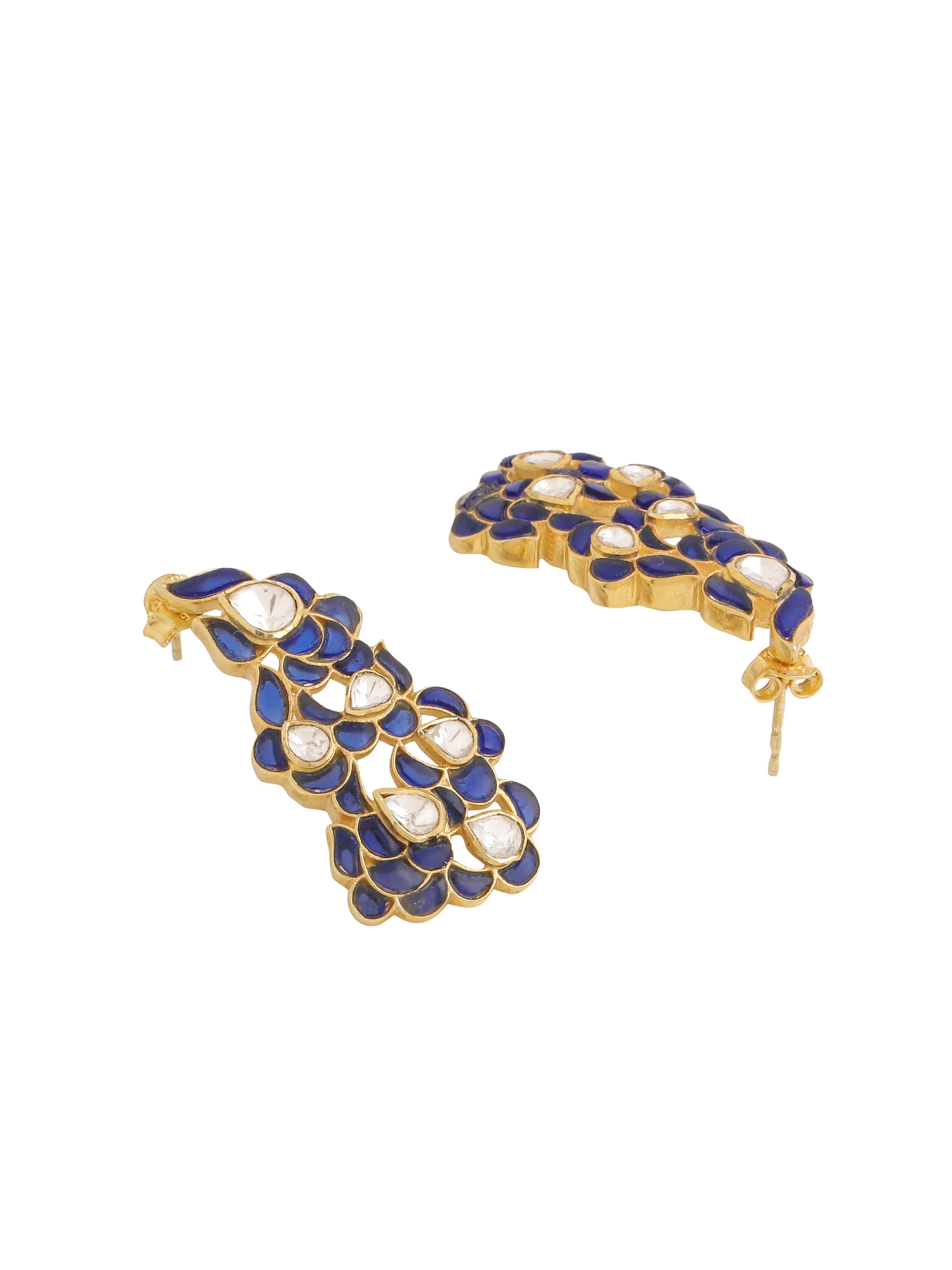 Blue Talfe Artistry Earrings