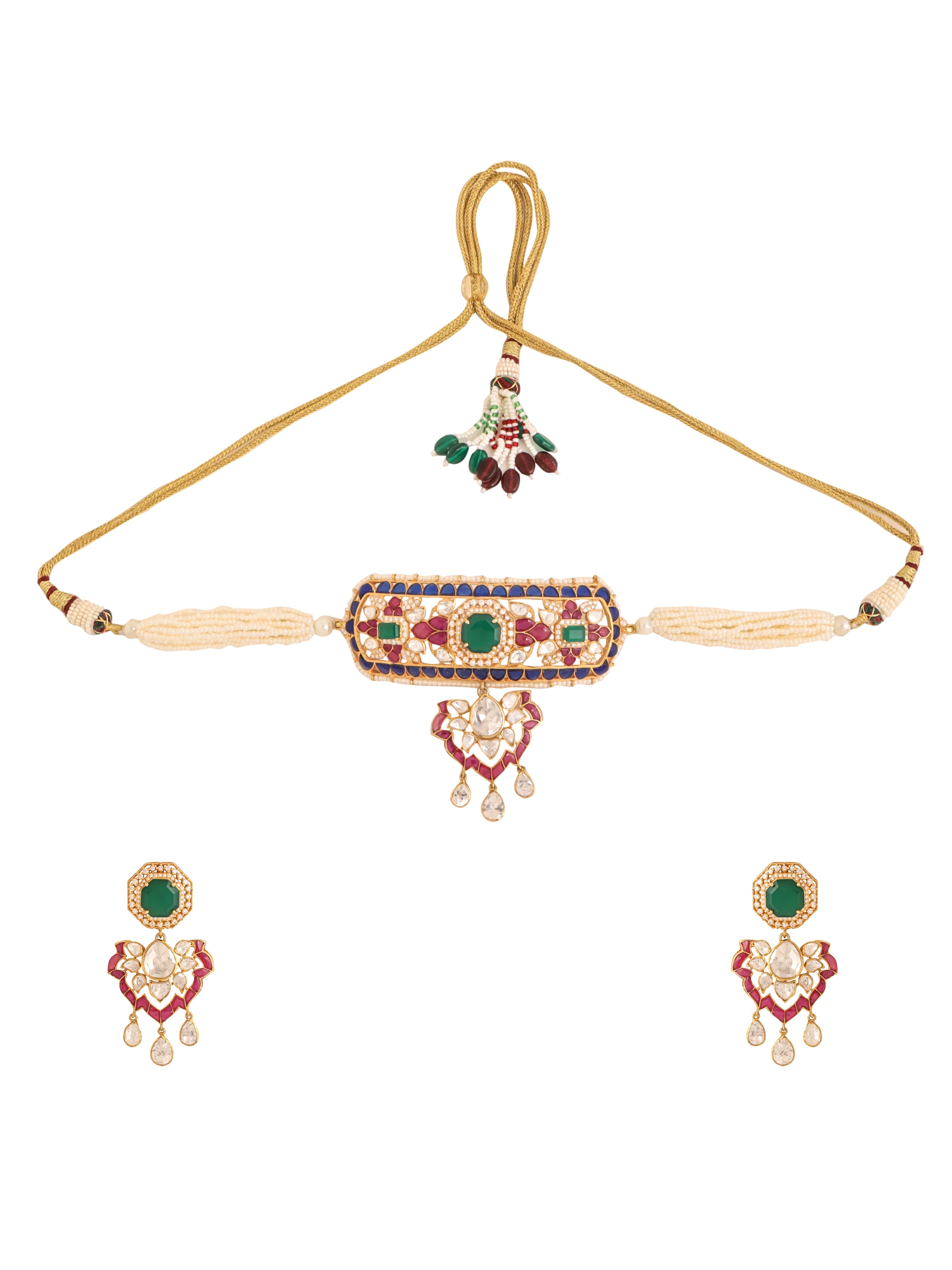 Rajputana Heritage Halsketten-Set