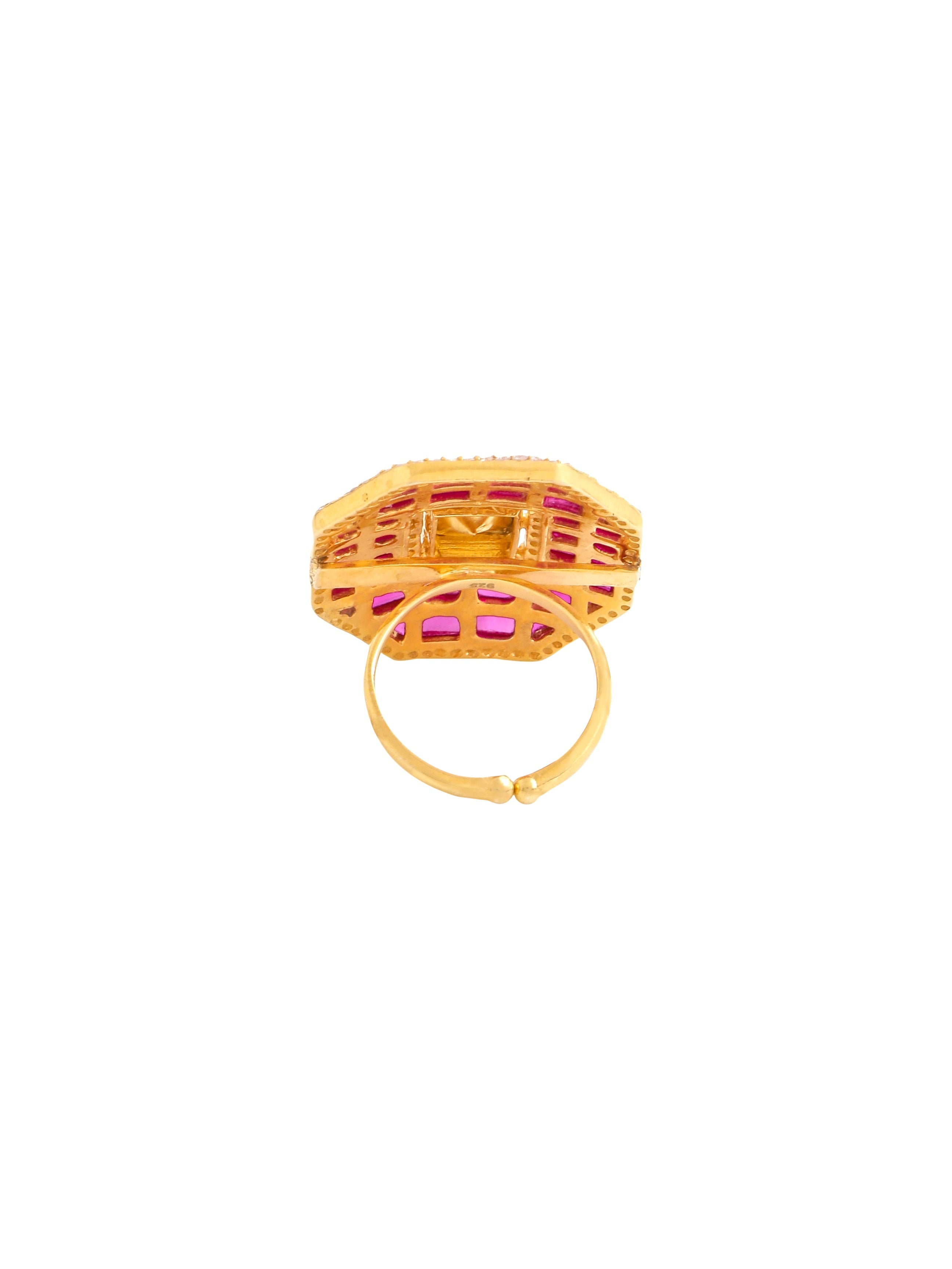 Shining Mughal Treasure Ring